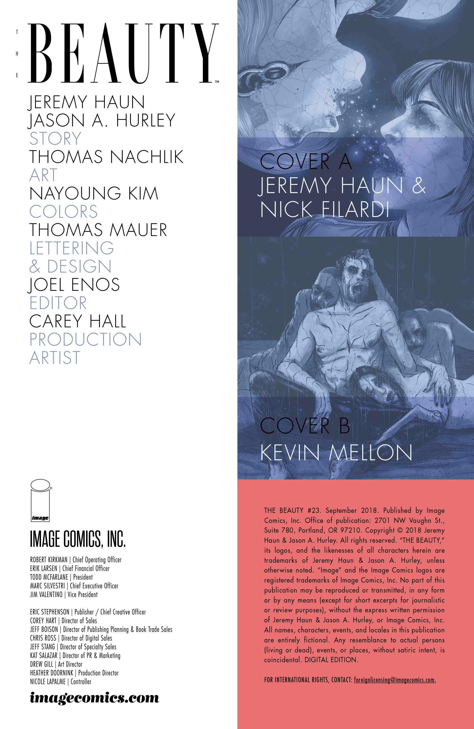 The Beauty (2015-): Chapter 23 - Page 2