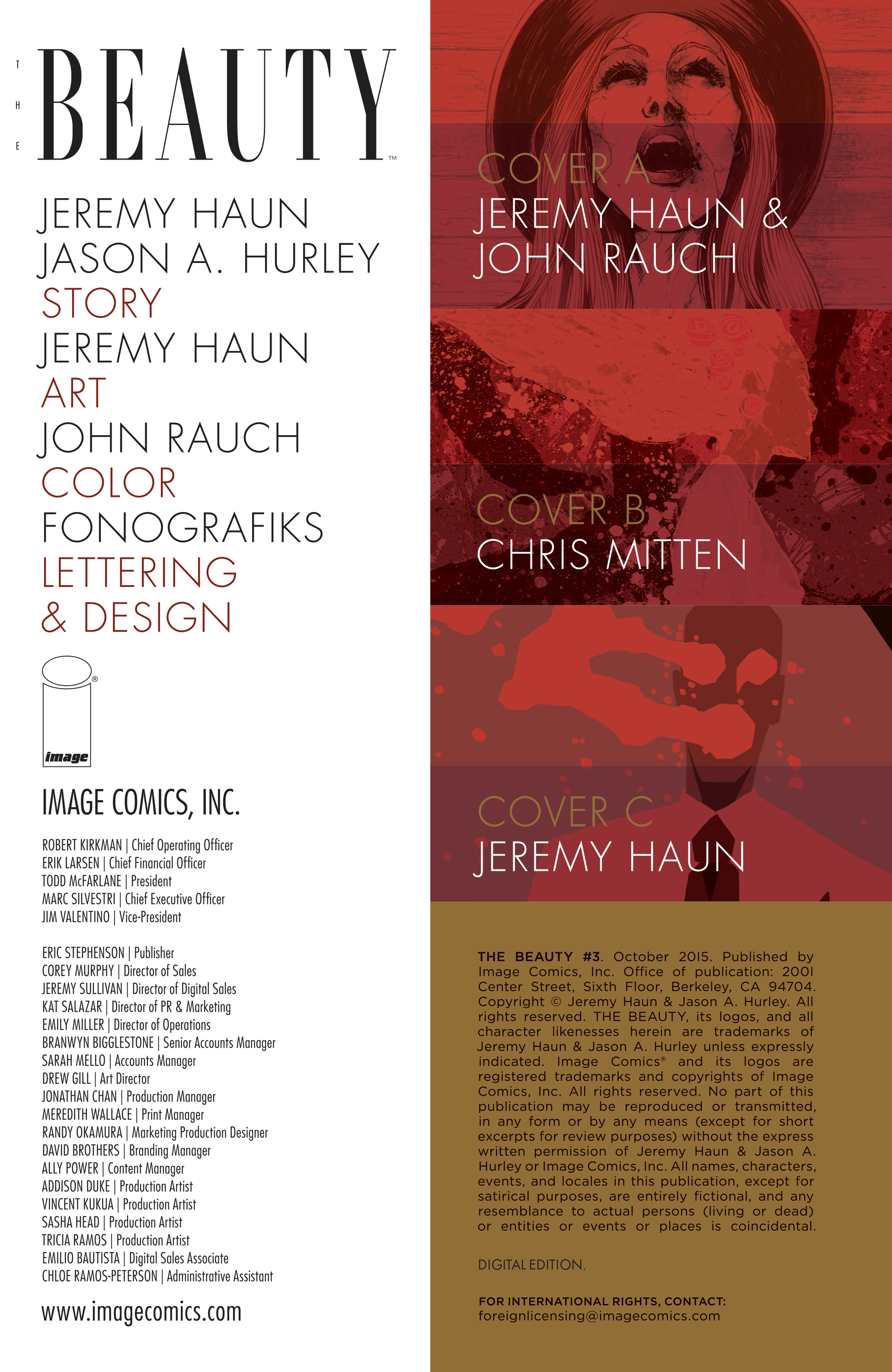 The Beauty (2015-): Chapter 3 - Page 2