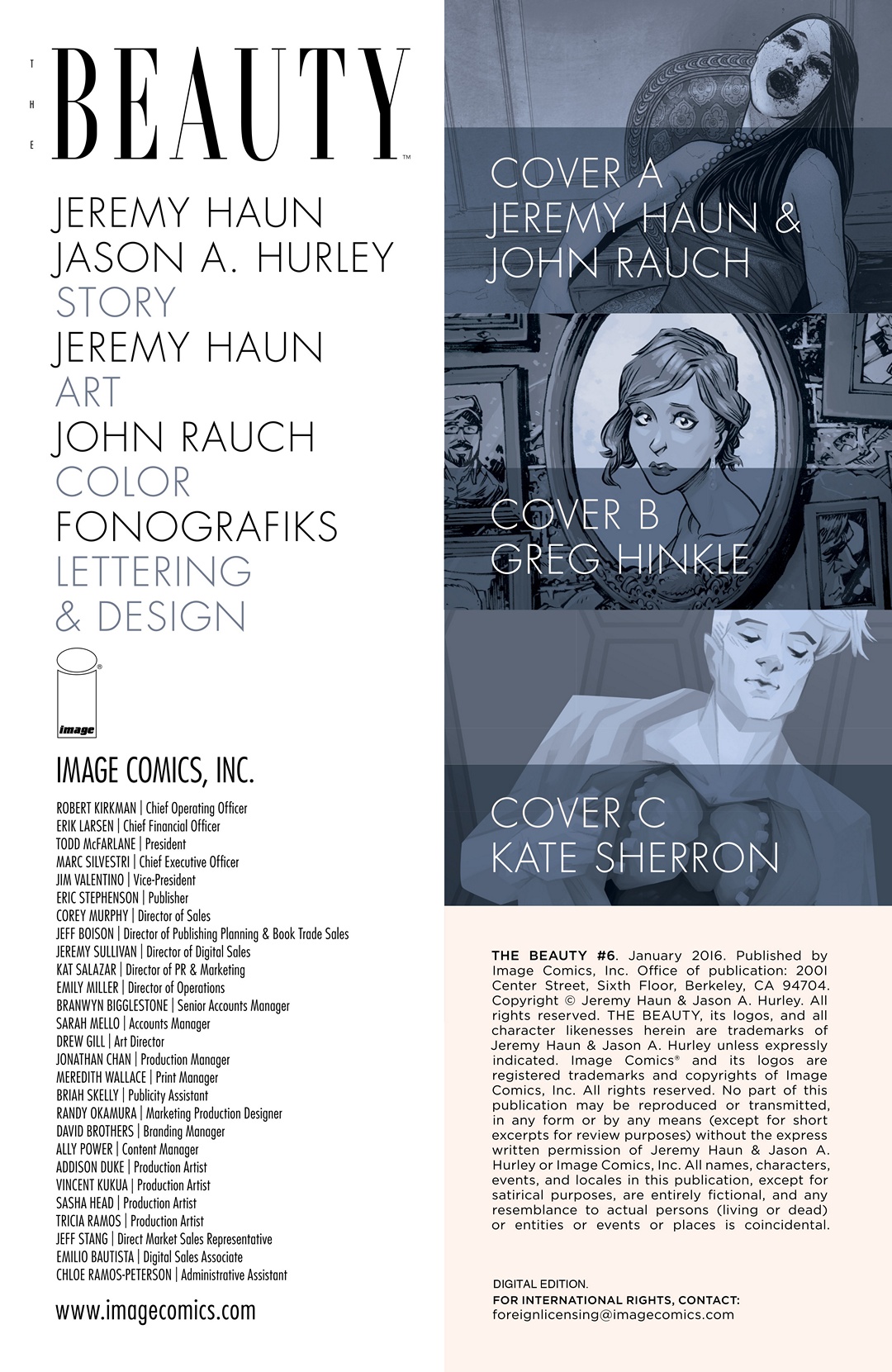 The Beauty (2015-): Chapter 6 - Page 2