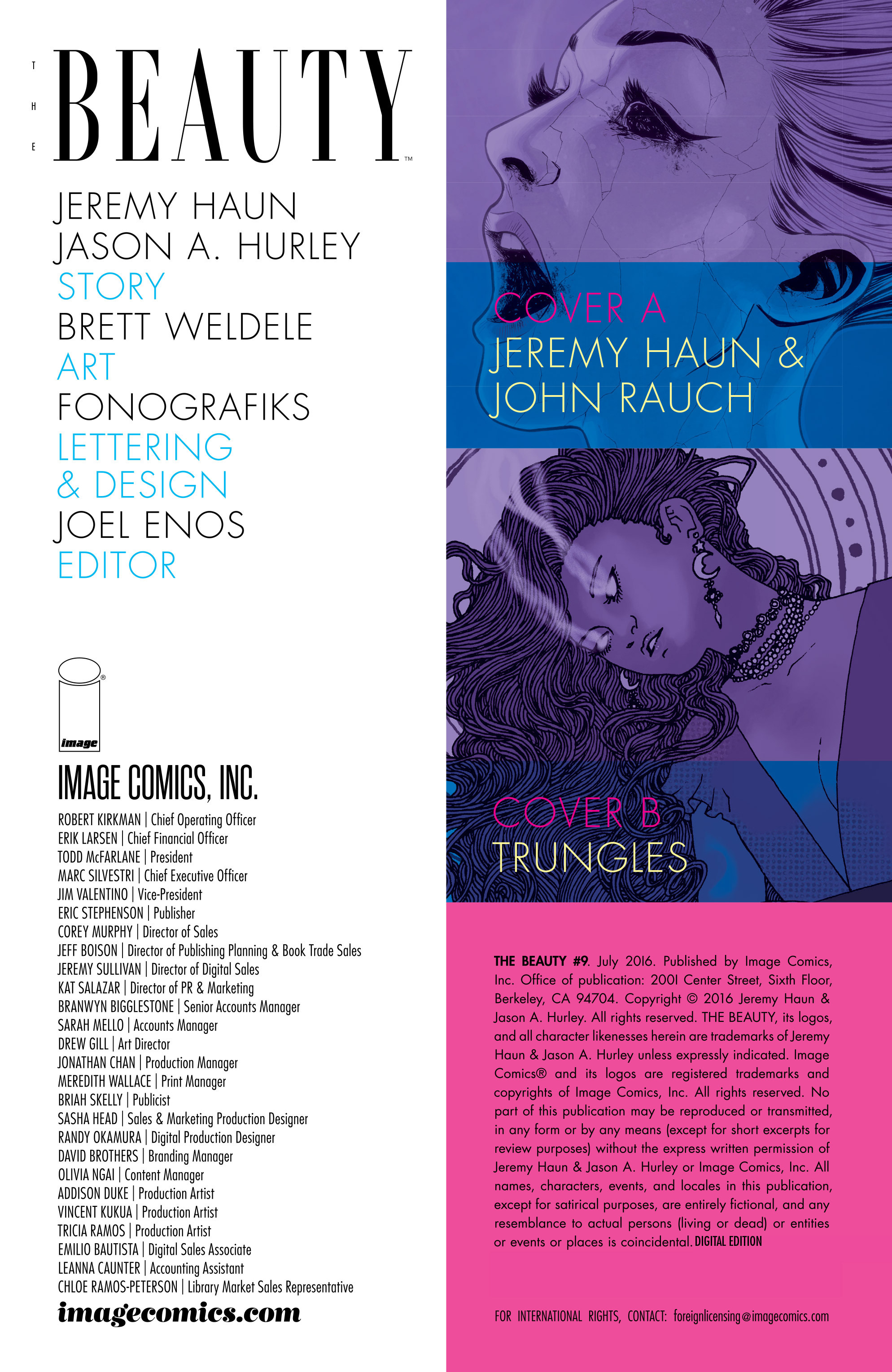 The Beauty (2015-): Chapter 9 - Page 2