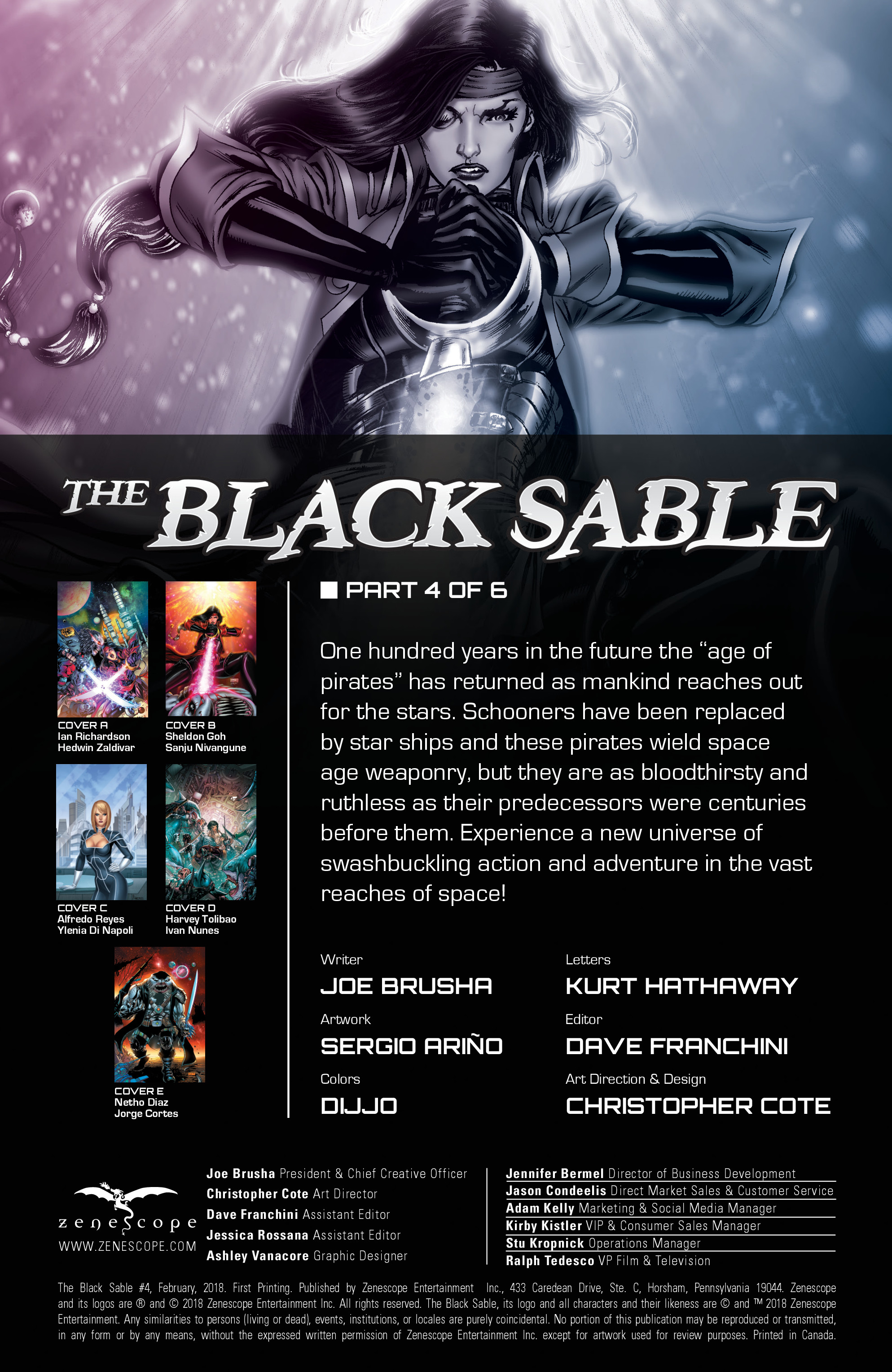 The Black Sable (2017): Chapter 4 - Page 2