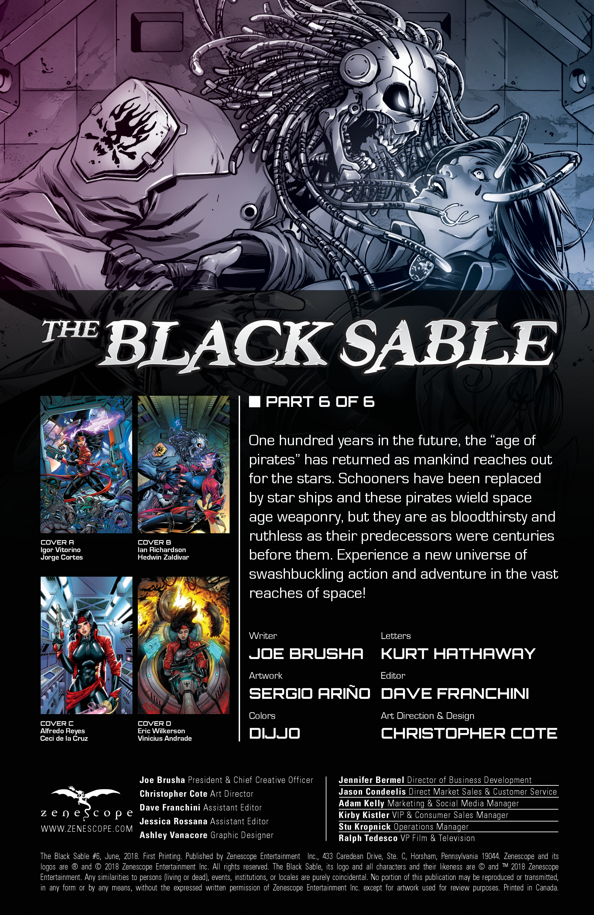 The Black Sable (2017): Chapter 6 - Page 2