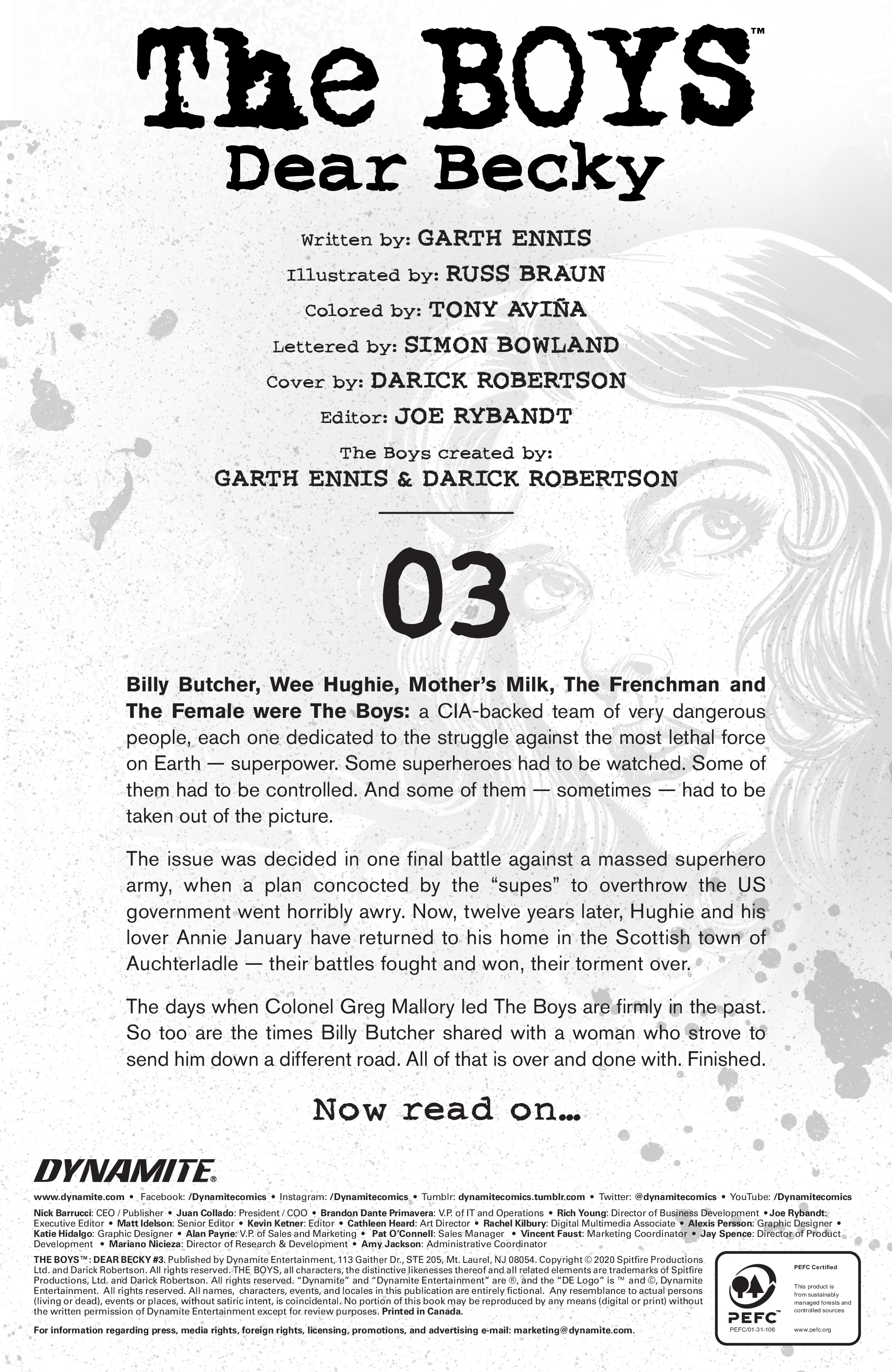 The Boys: Dear Becky (2020-): Chapter 3 - Page 2