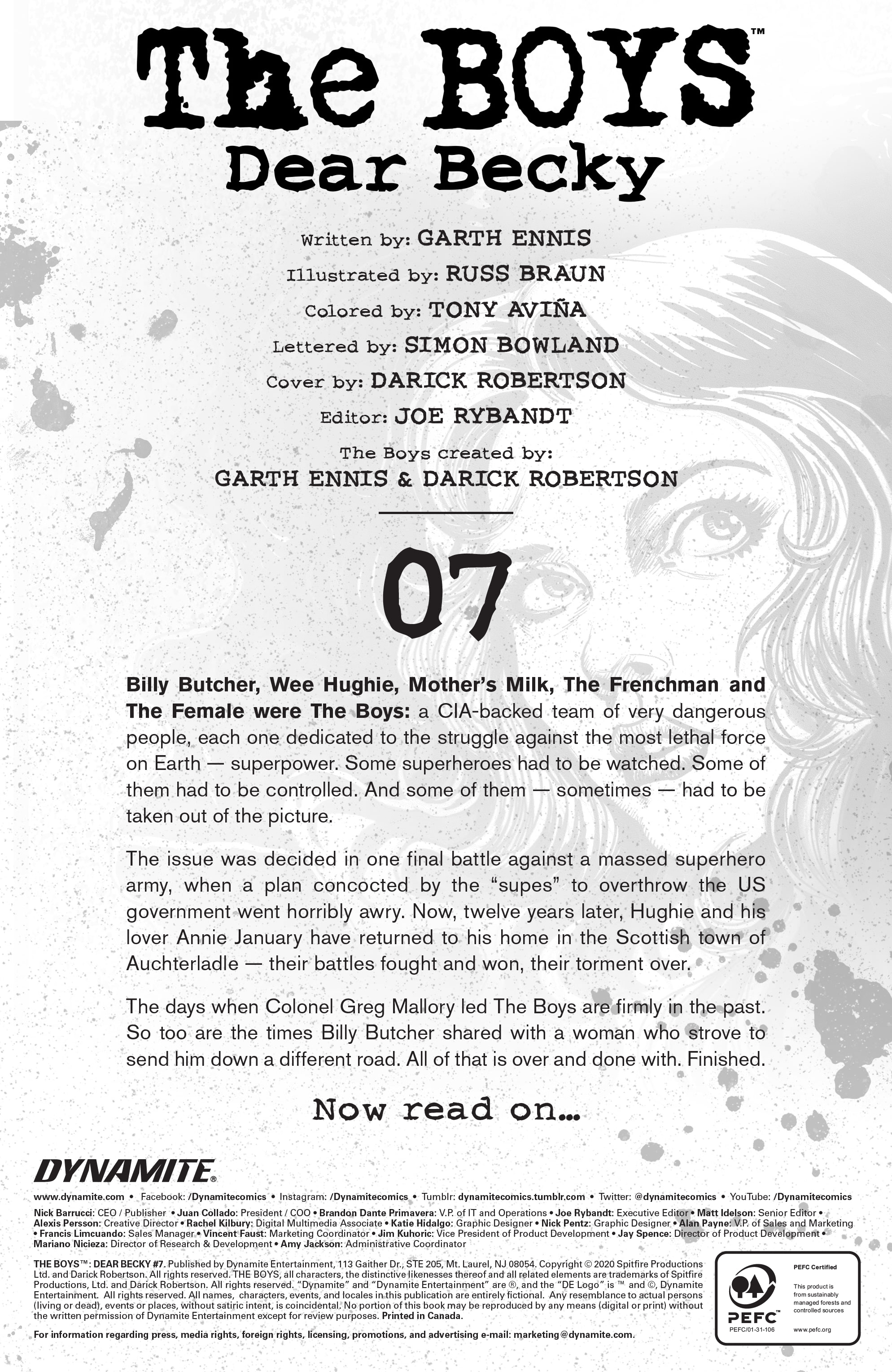 The Boys: Dear Becky (2020-): Chapter 7 - Page 2