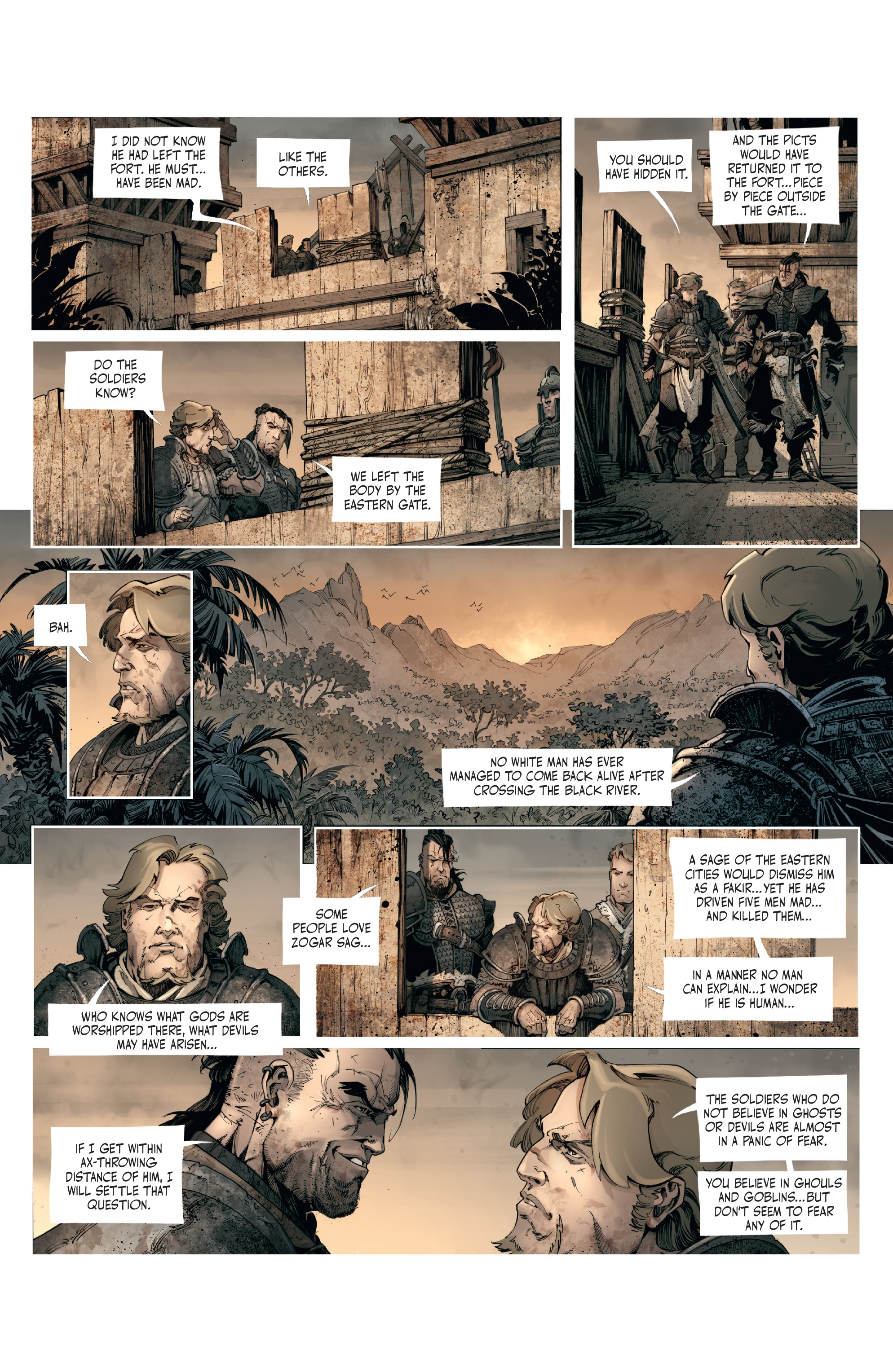 The Cimmerian: Beyond the Black River (2021-): Chapter 1 - Page 12