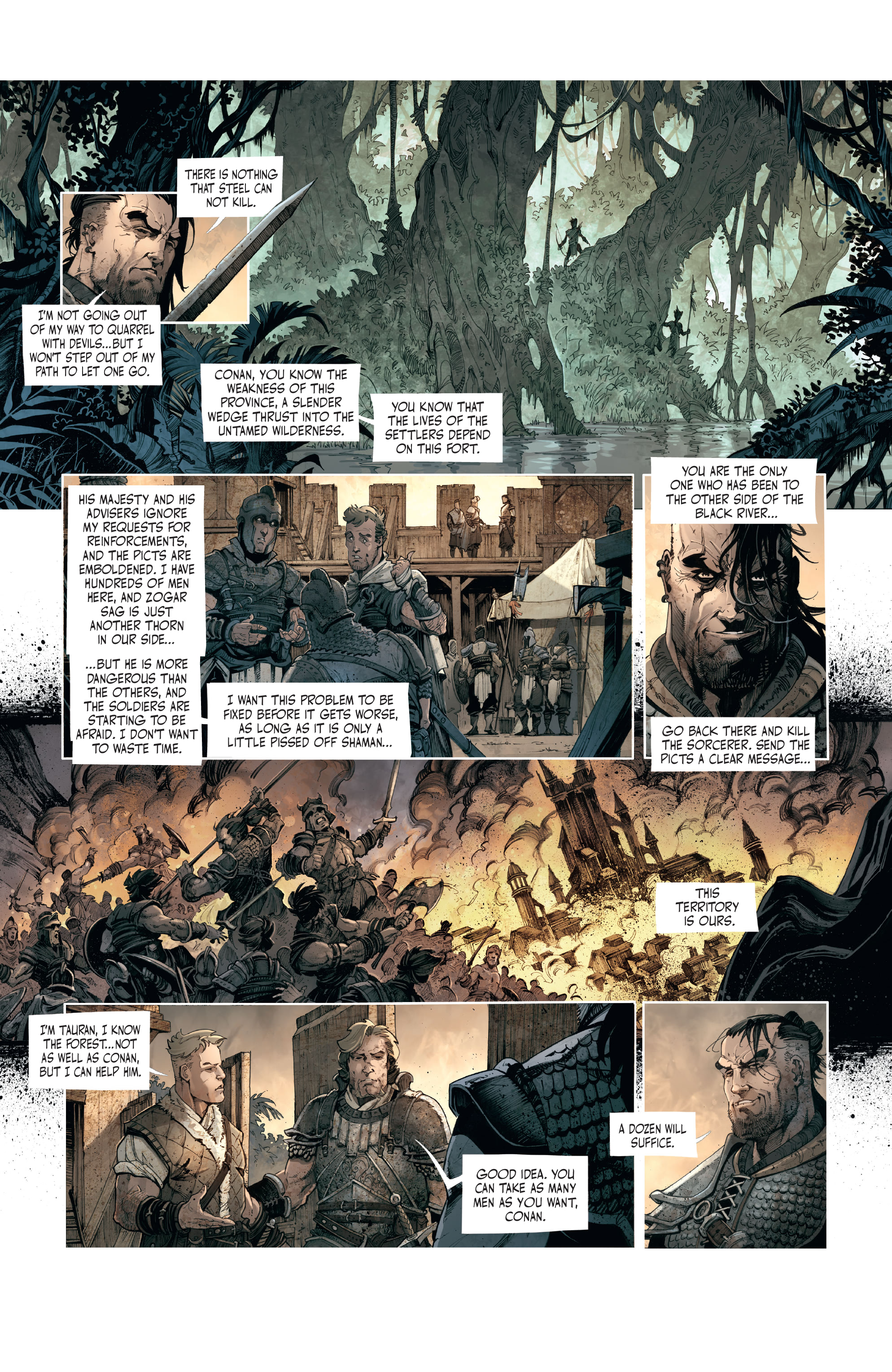 The Cimmerian: Beyond the Black River (2021-): Chapter 1 - Page 13