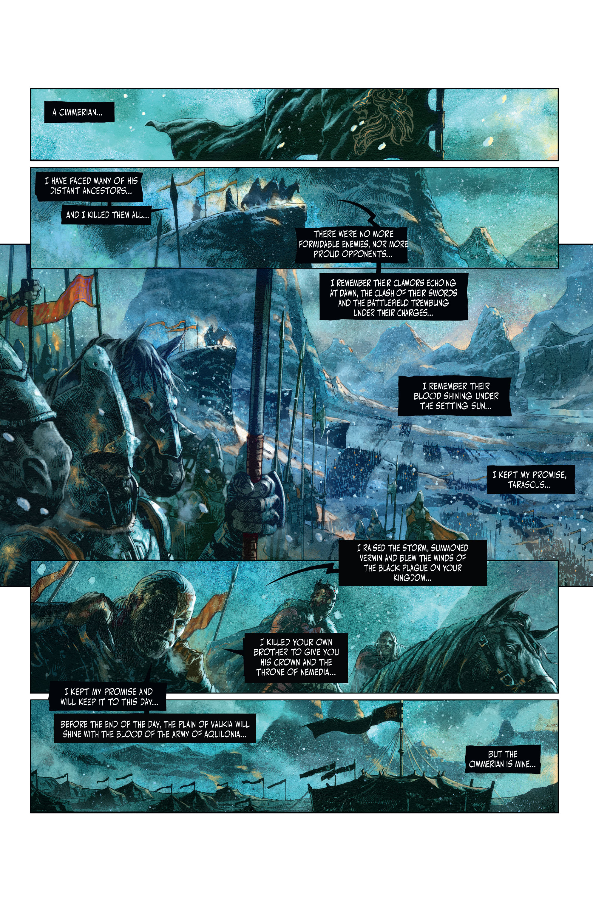 The Cimmerian: Hour of the Dragon (2022-): Chapter 1 - Page 8