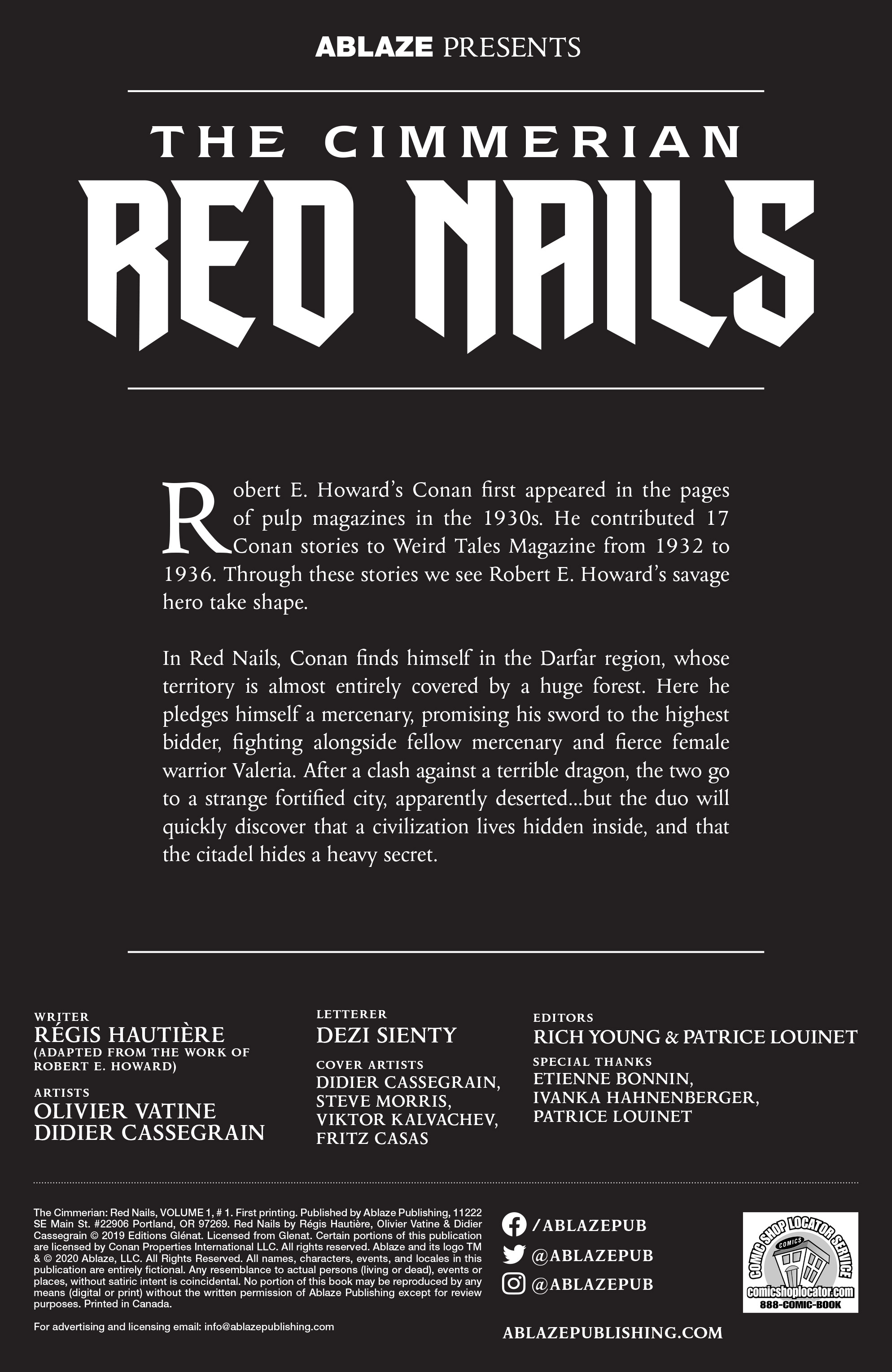 The Cimmerian: Red Nails (2020-): Chapter 1 - Page 2