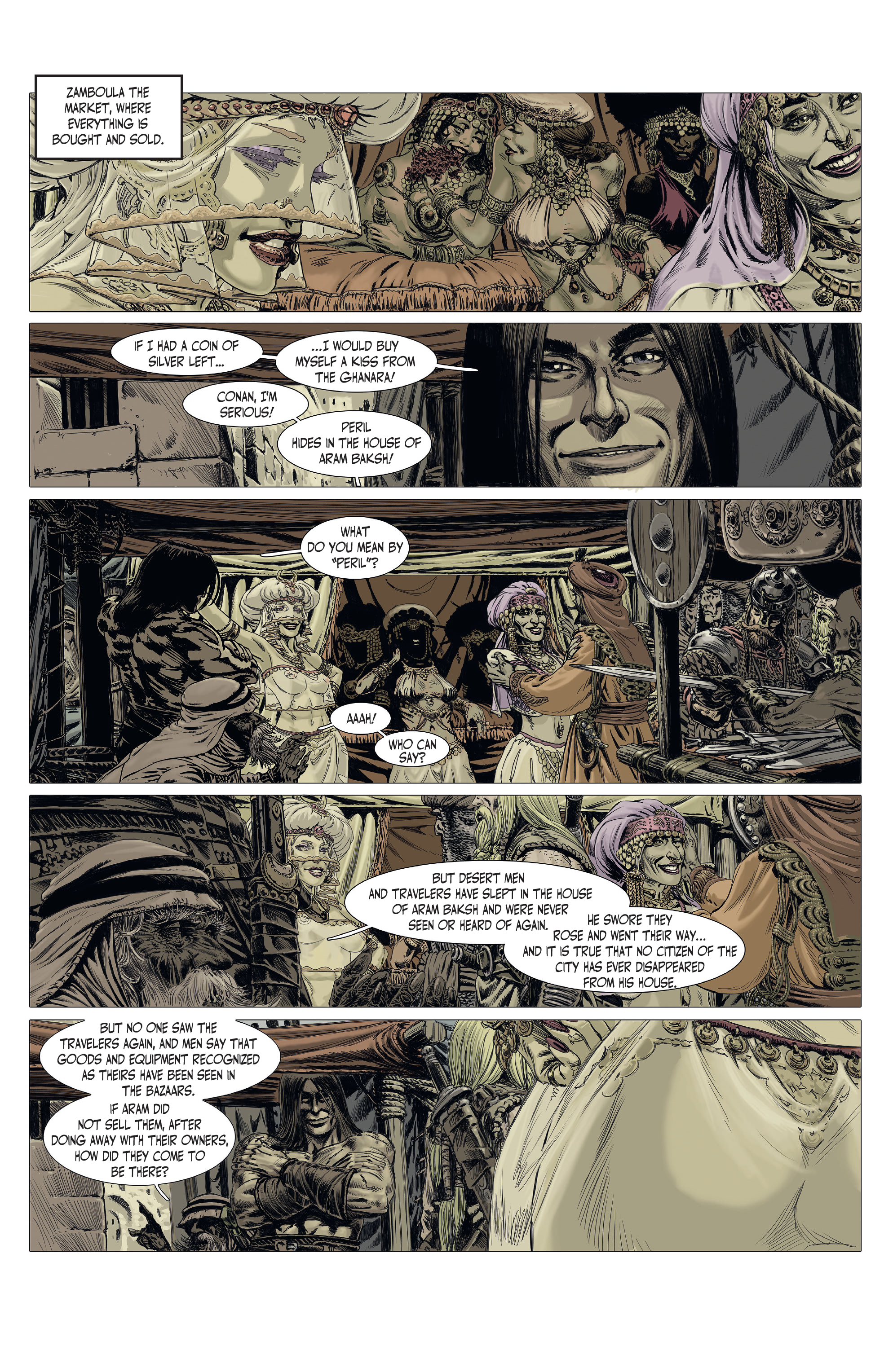 The Cimmerian: The Man-Eaters of Zamboula (2021-): Chapter 1 - Page 4