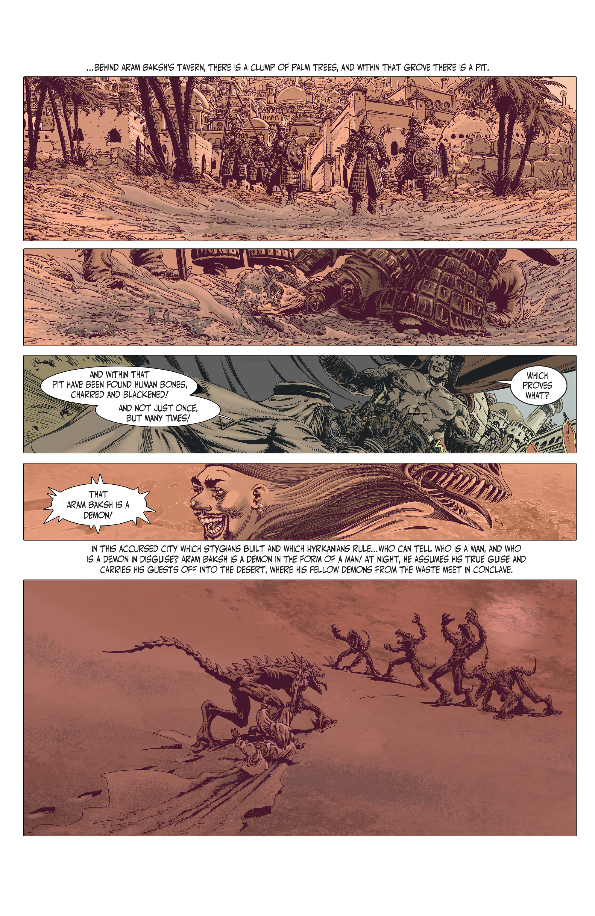 The Cimmerian: The Man-Eaters of Zamboula (2021-): Chapter 1 - Page 6