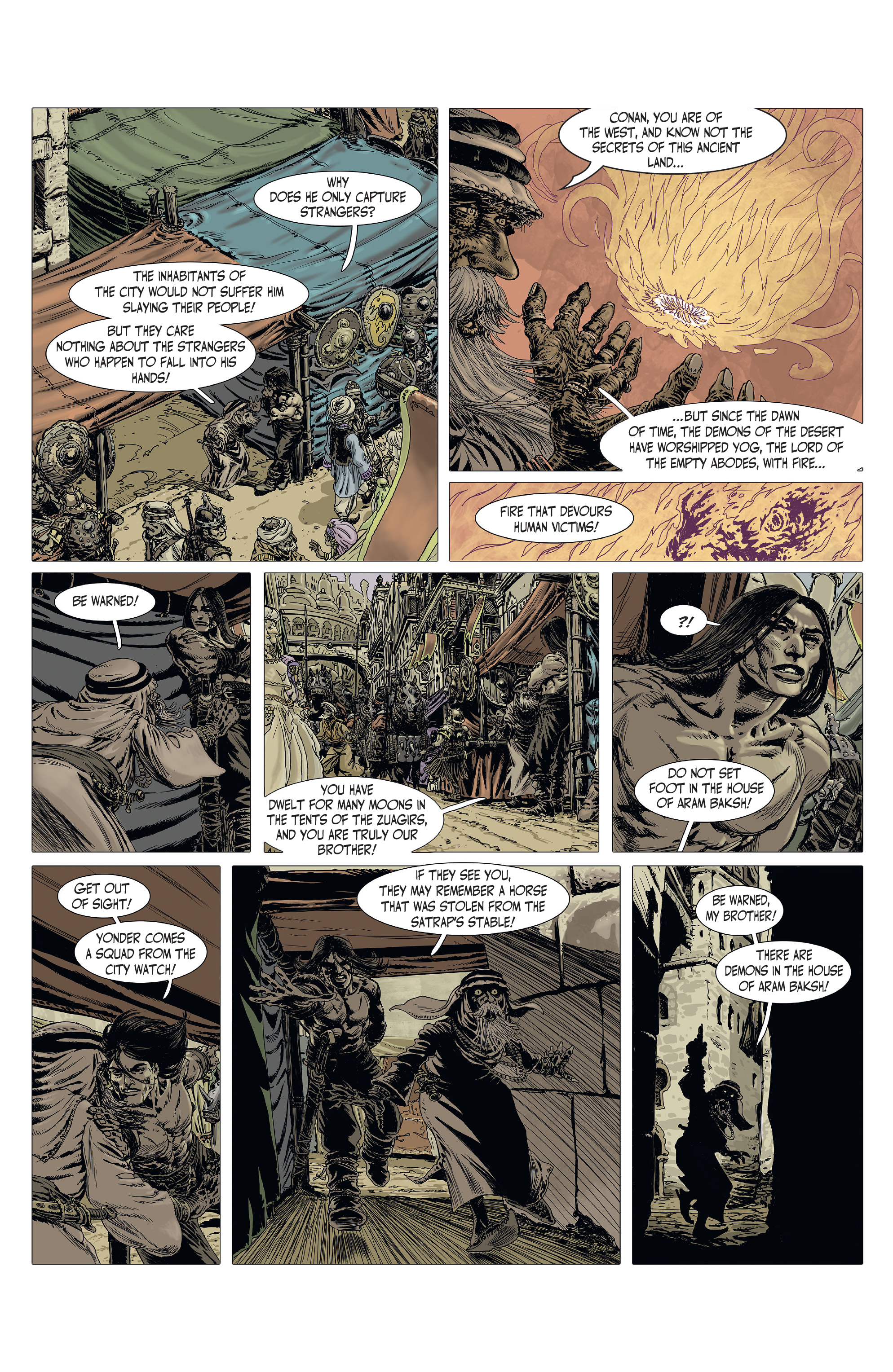 The Cimmerian: The Man-Eaters of Zamboula (2021-): Chapter 1 - Page 7