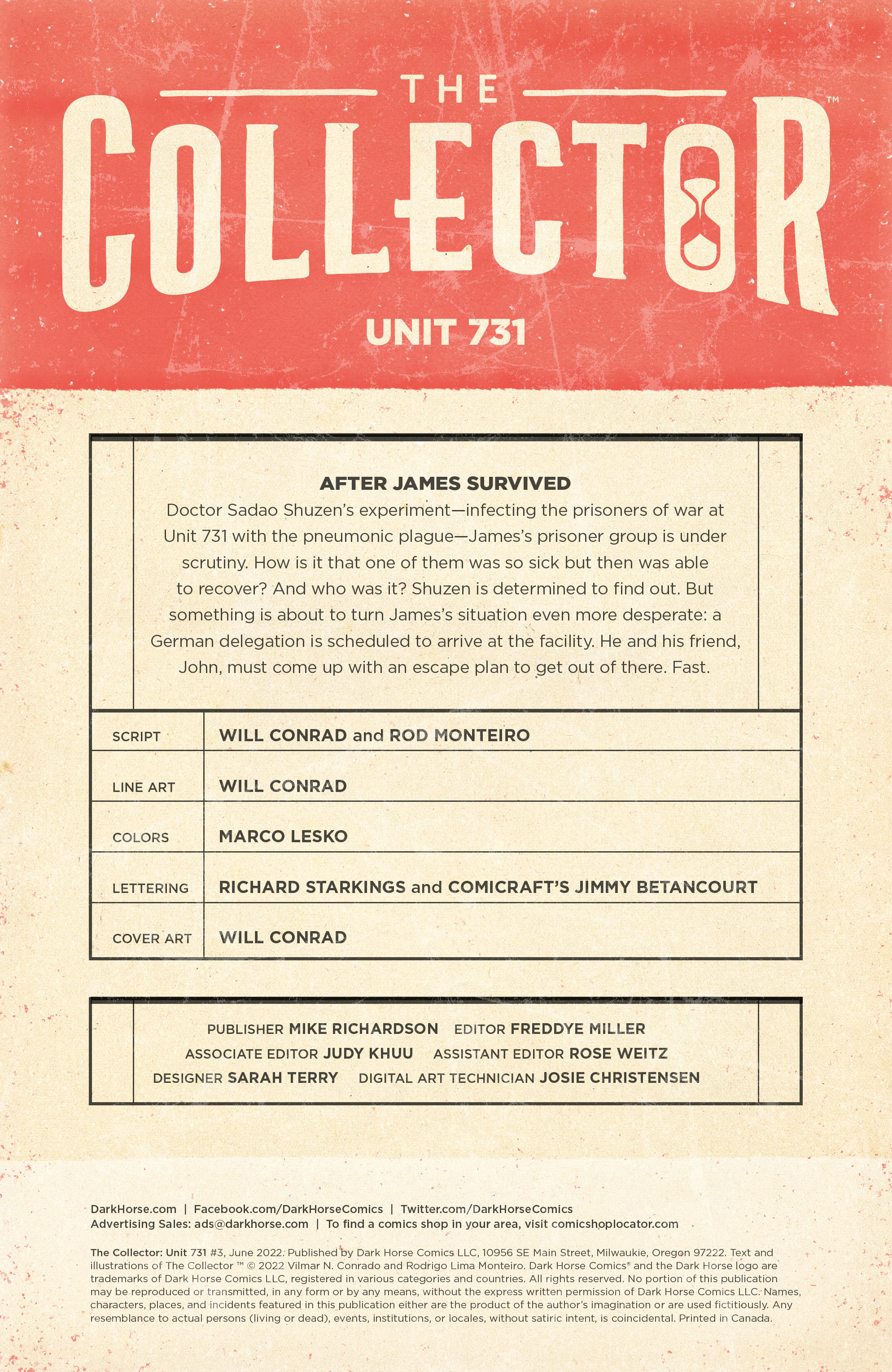 The Collector: Unit 731 (2022-): Chapter 3 - Page 2