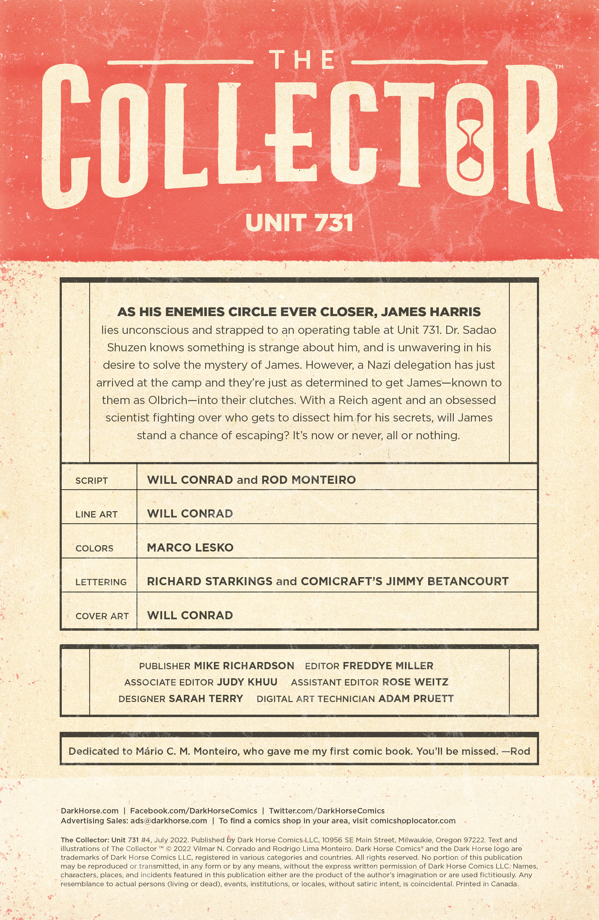 The Collector: Unit 731 (2022-): Chapter 4 - Page 2