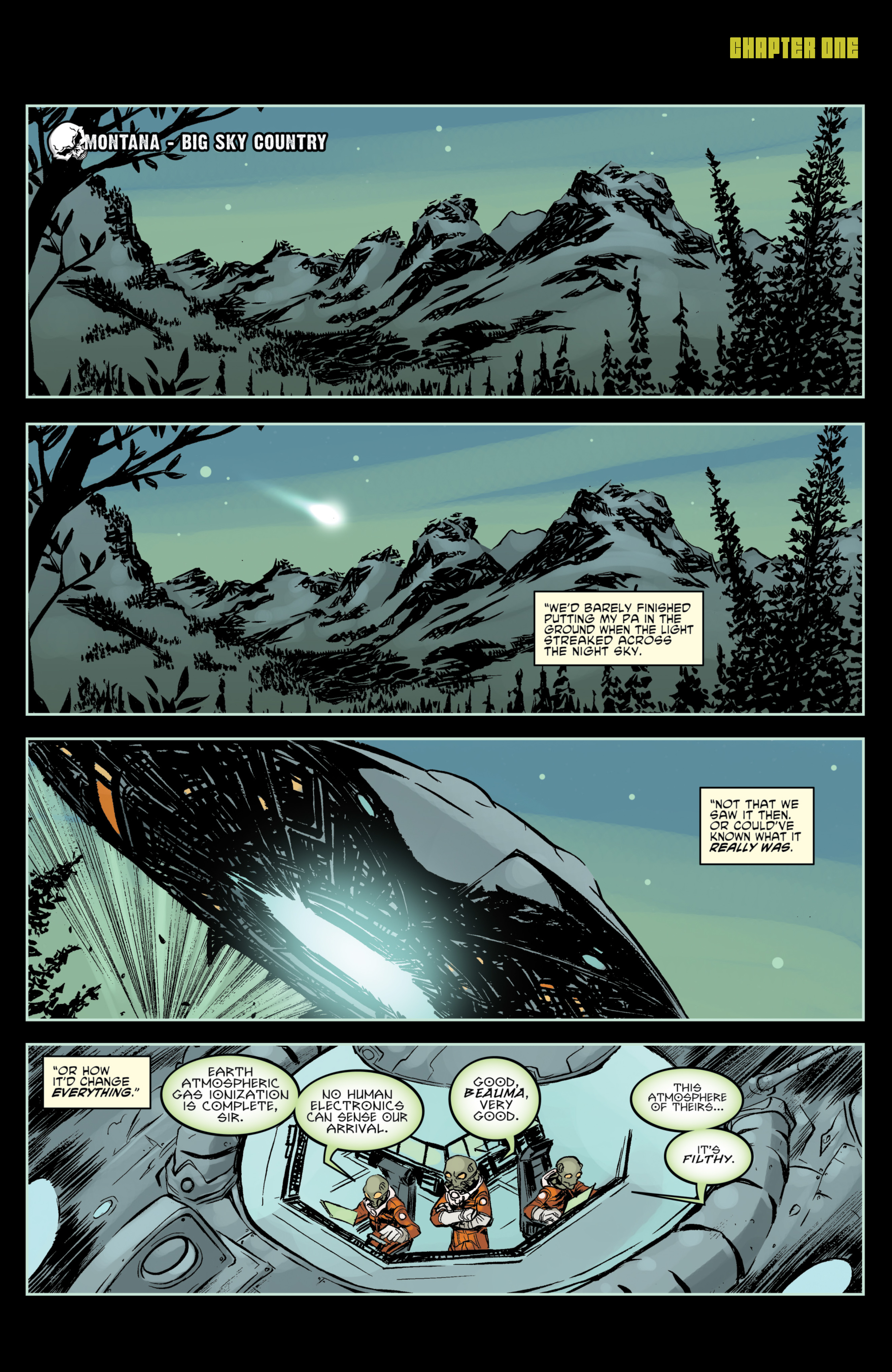 The Colonized: Zombies vs Aliens (2024-): Chapter 1 - Page 4