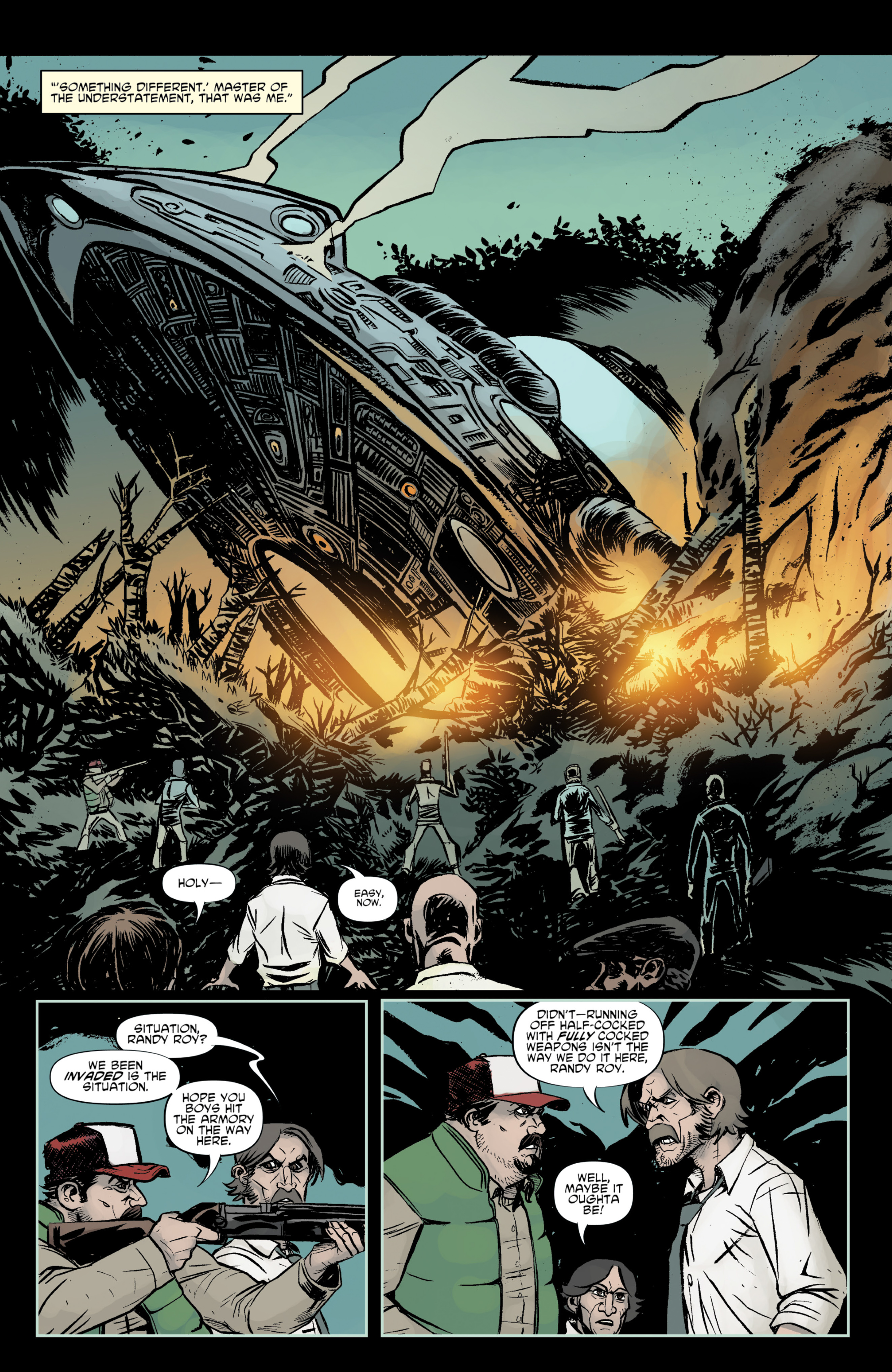 The Colonized: Zombies vs Aliens (2024-): Chapter 1 - Page 17