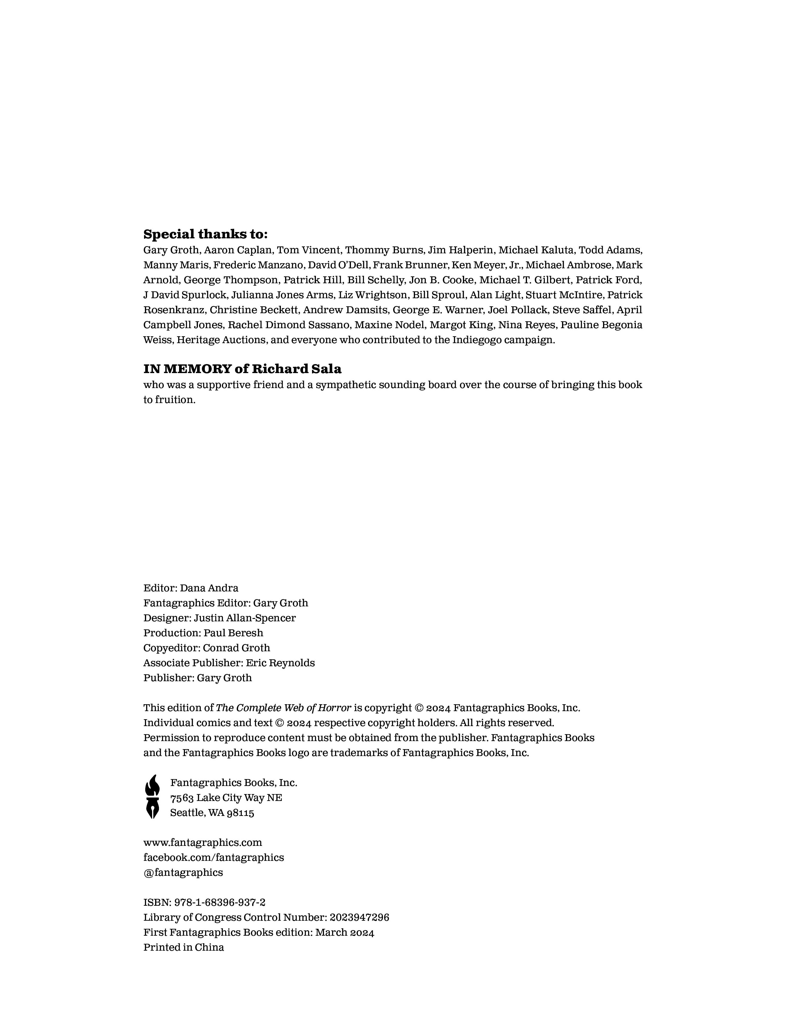 The Complete Web of Horror (2024): Chapter 1 - Page 3