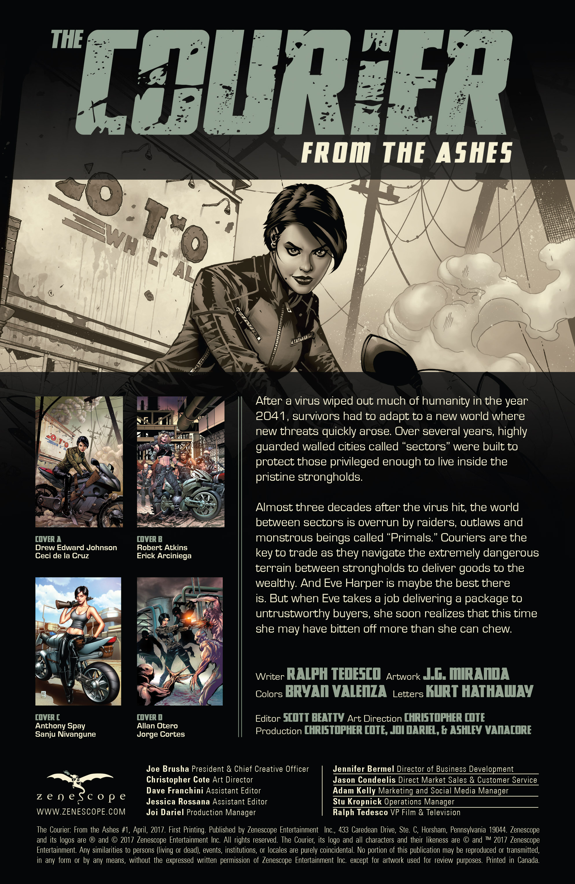 The Courier (2017): Chapter 1 - Page 2