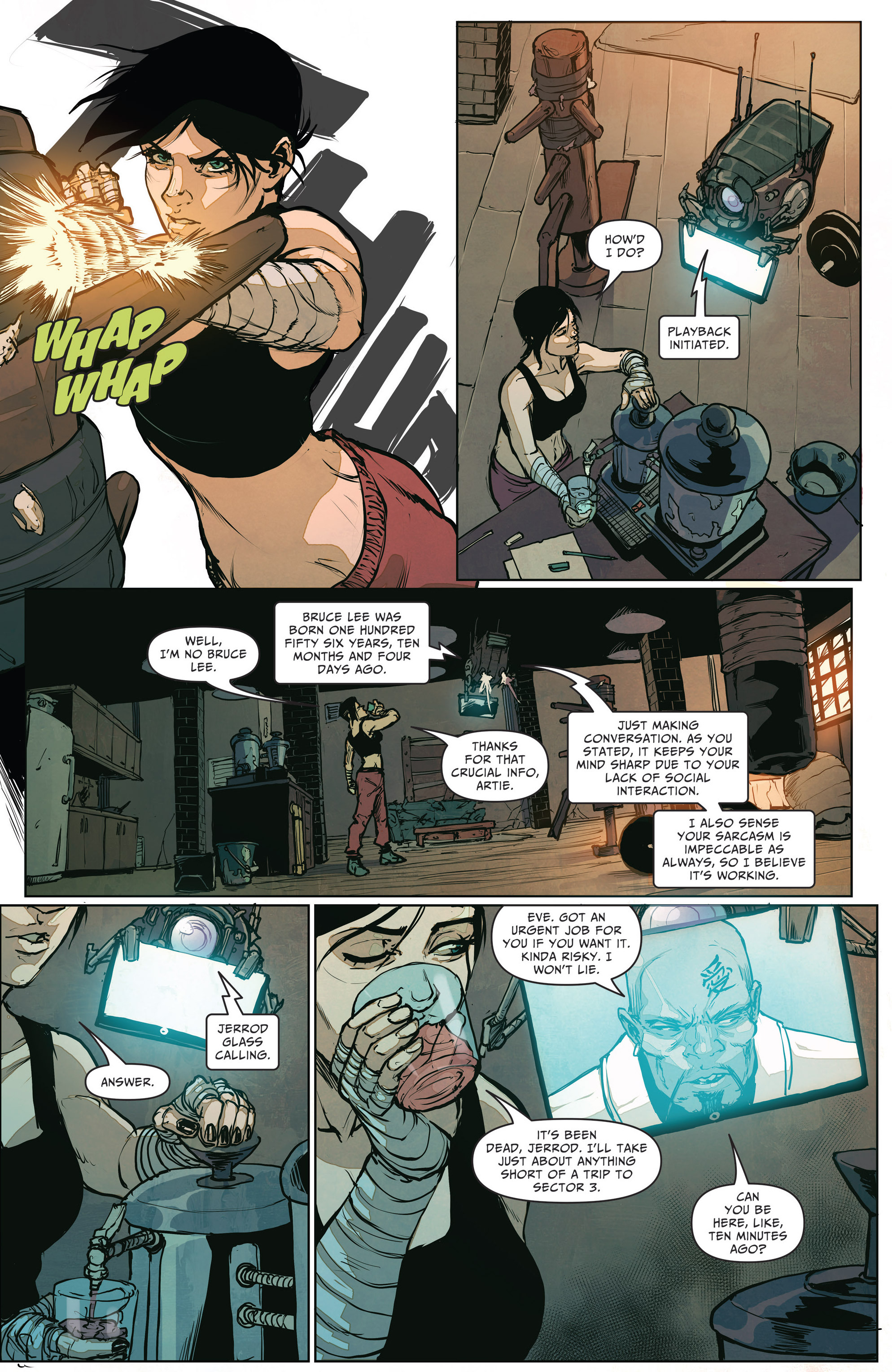The Courier (2017): Chapter 1 - Page 10