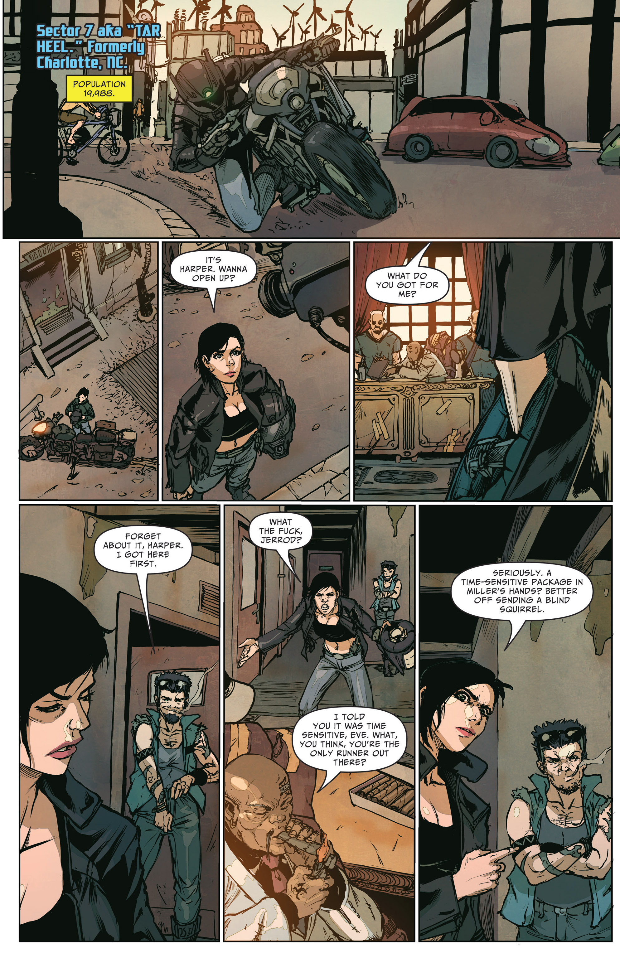 The Courier (2017): Chapter 1 - Page 11
