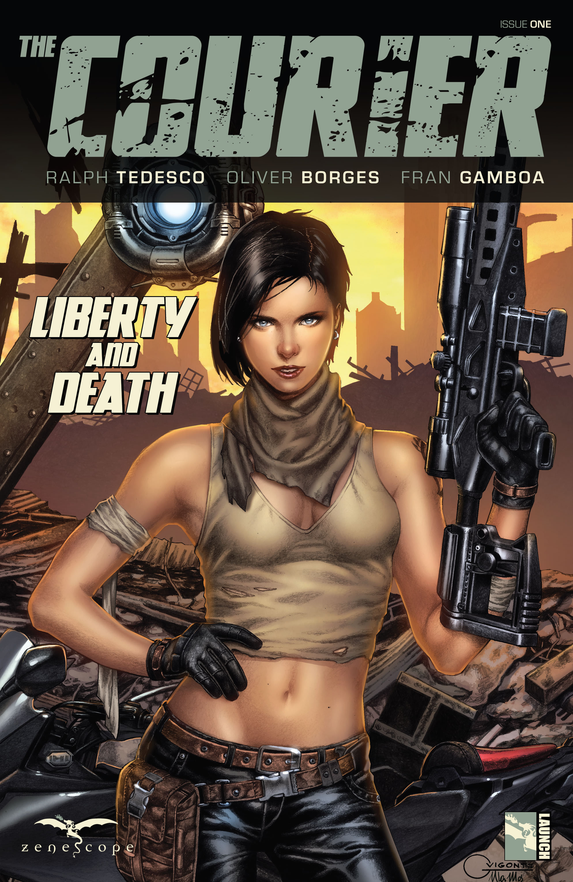 The Courier: Liberty & Death (2021-): Chapter 1 - Page 1