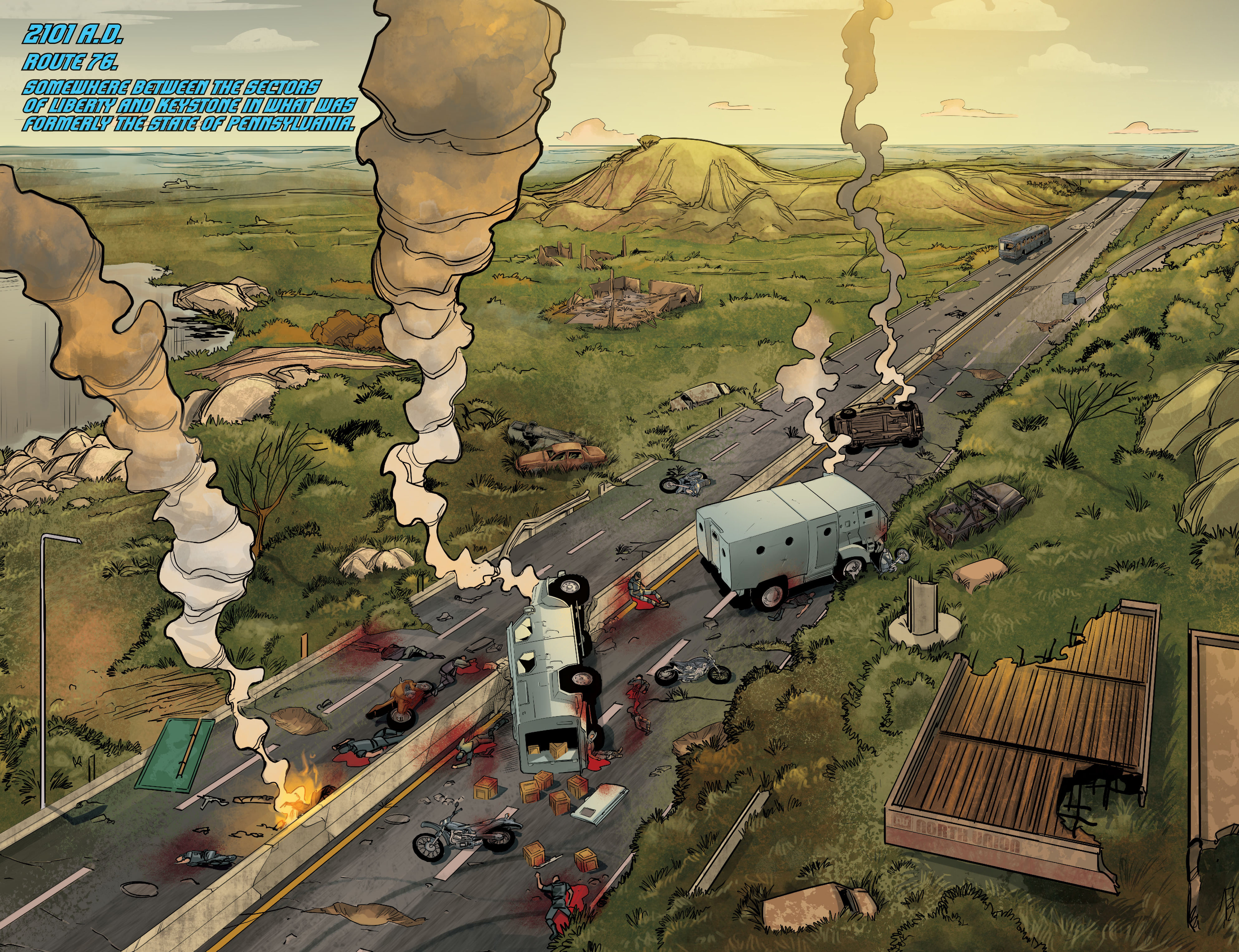 The Courier: Liberty & Death (2021-): Chapter 1 - Page 3