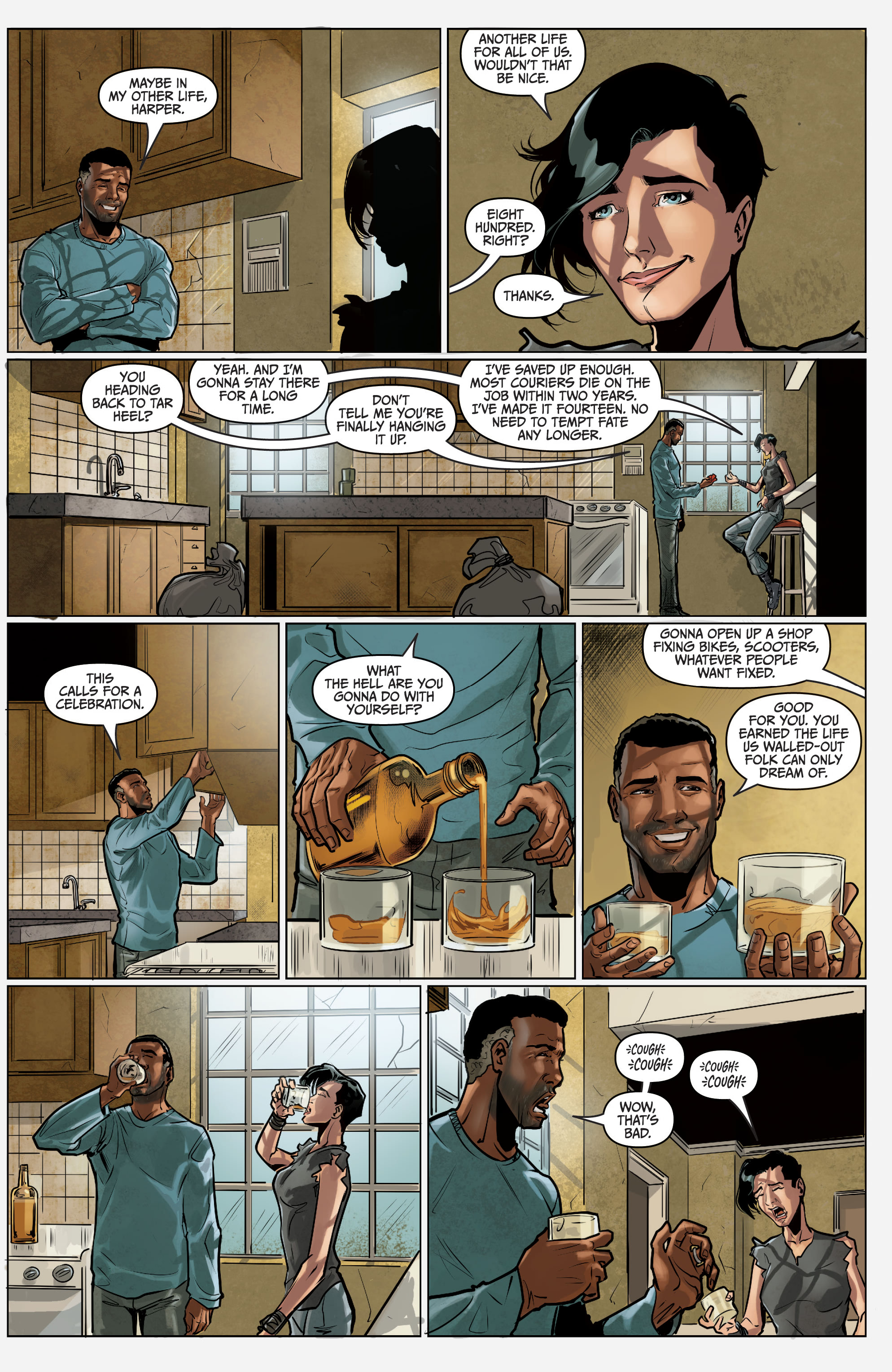 The Courier: Liberty & Death (2021-): Chapter 1 - Page 8