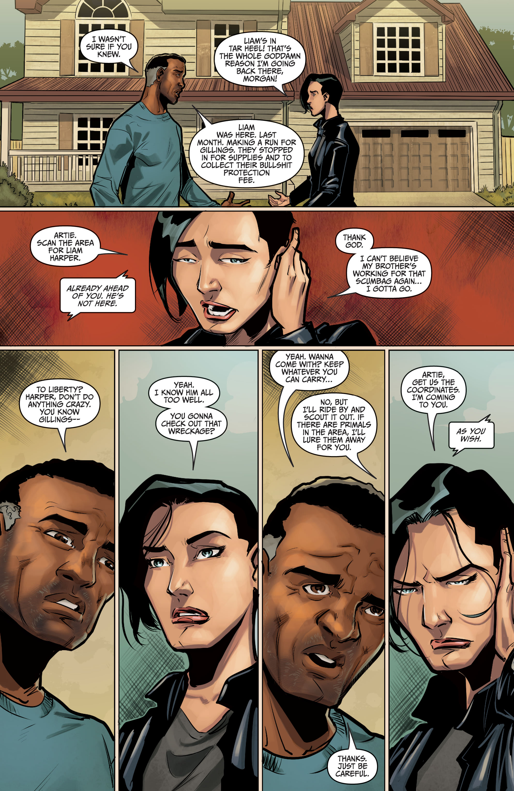 The Courier: Liberty & Death (2021-): Chapter 1 - Page 12