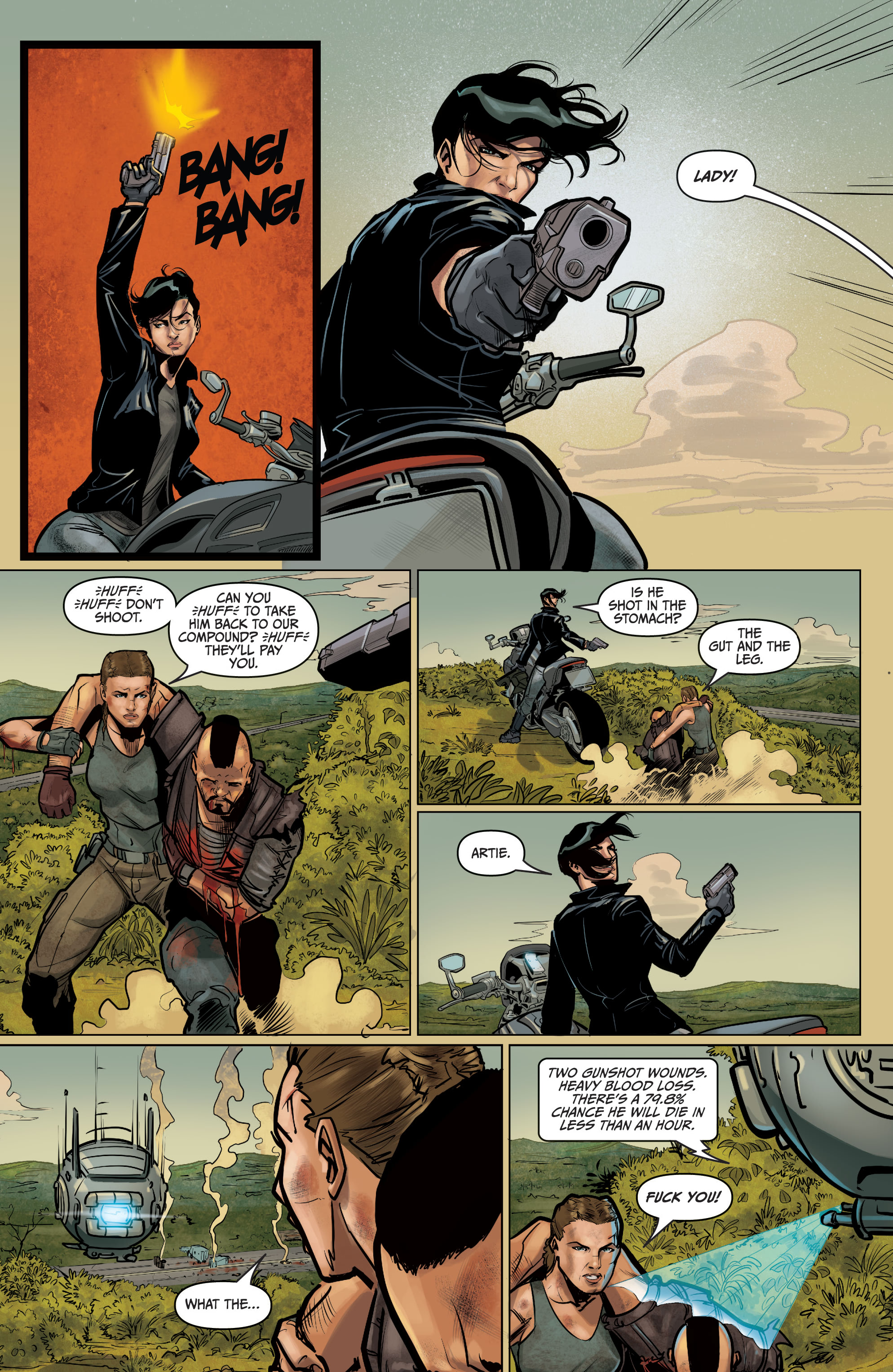 The Courier: Liberty & Death (2021-): Chapter 1 - Page 14
