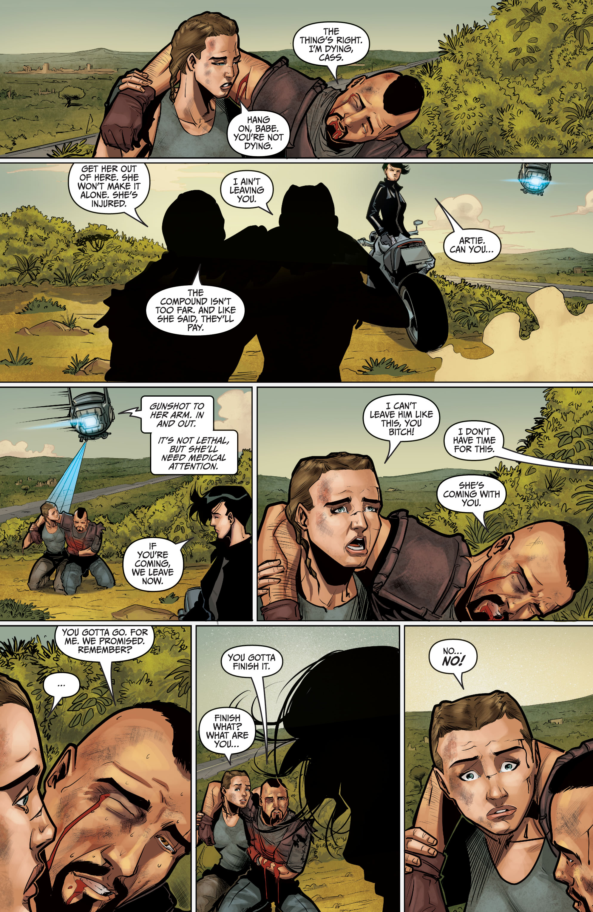 The Courier: Liberty & Death (2021-): Chapter 1 - Page 15