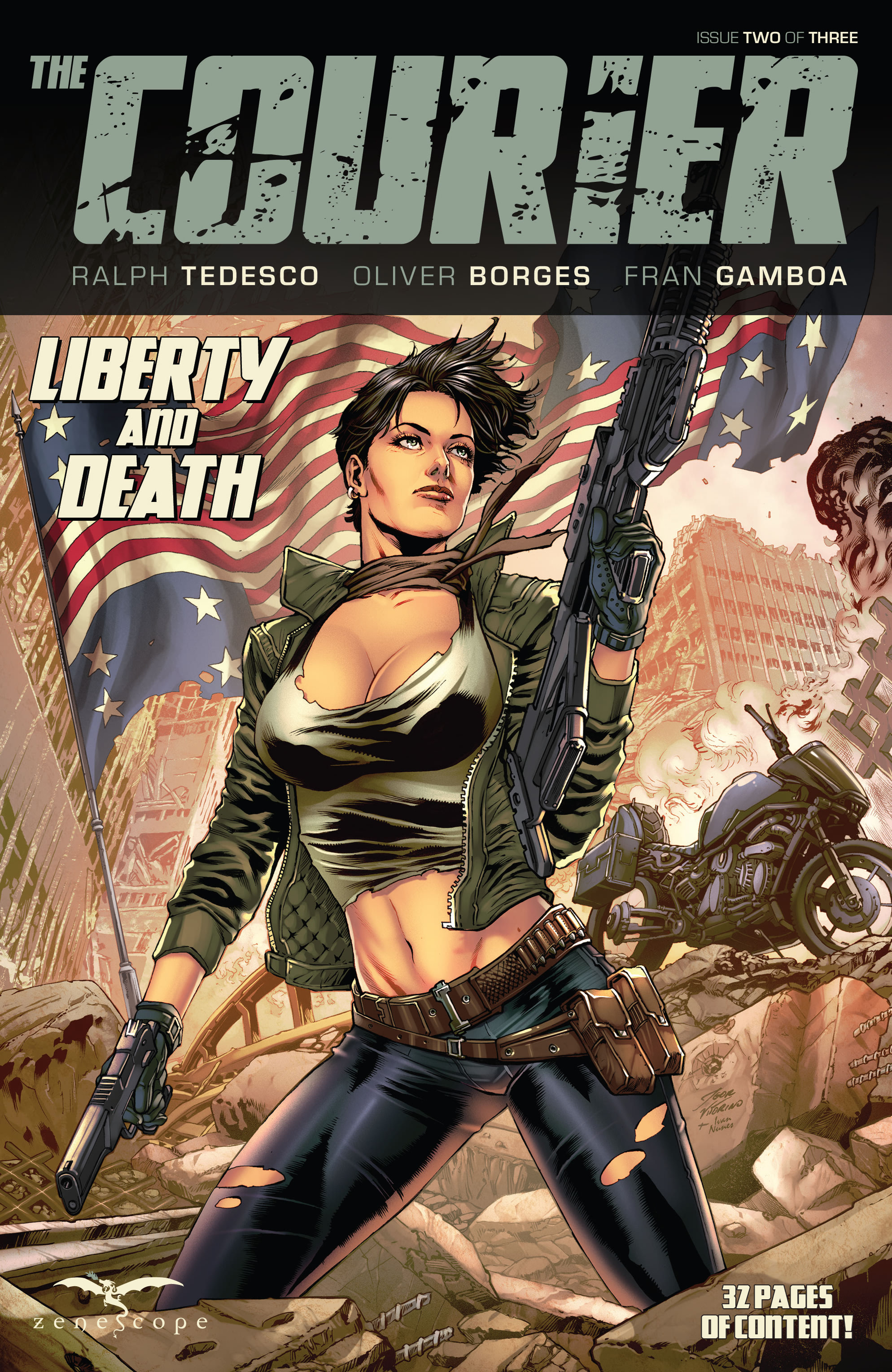 The Courier: Liberty & Death (2021-): Chapter 2 - Page 1