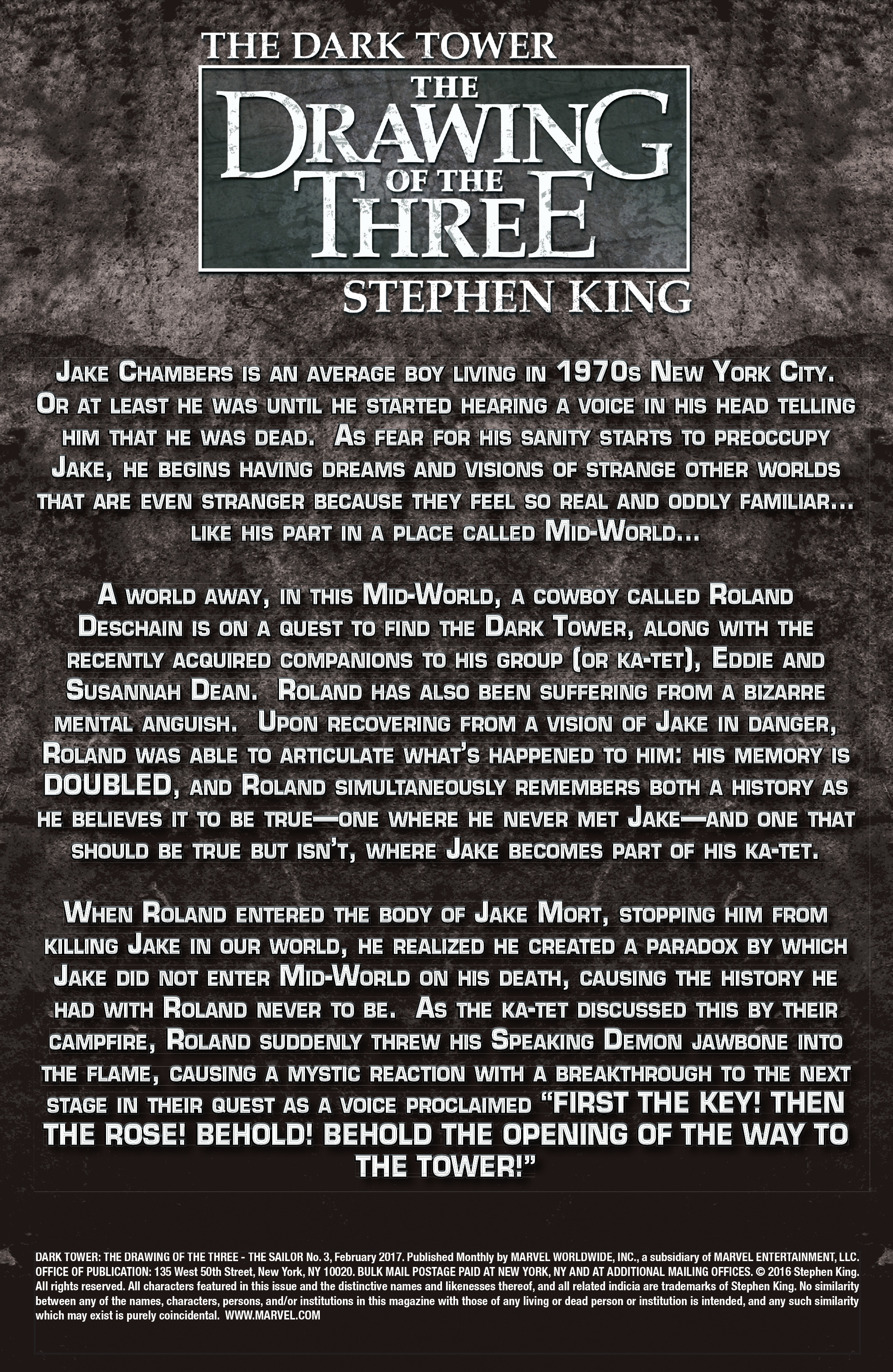 The Dark Tower - The Drawing of the Three - The Sailor: Chapter 3 - Page 2