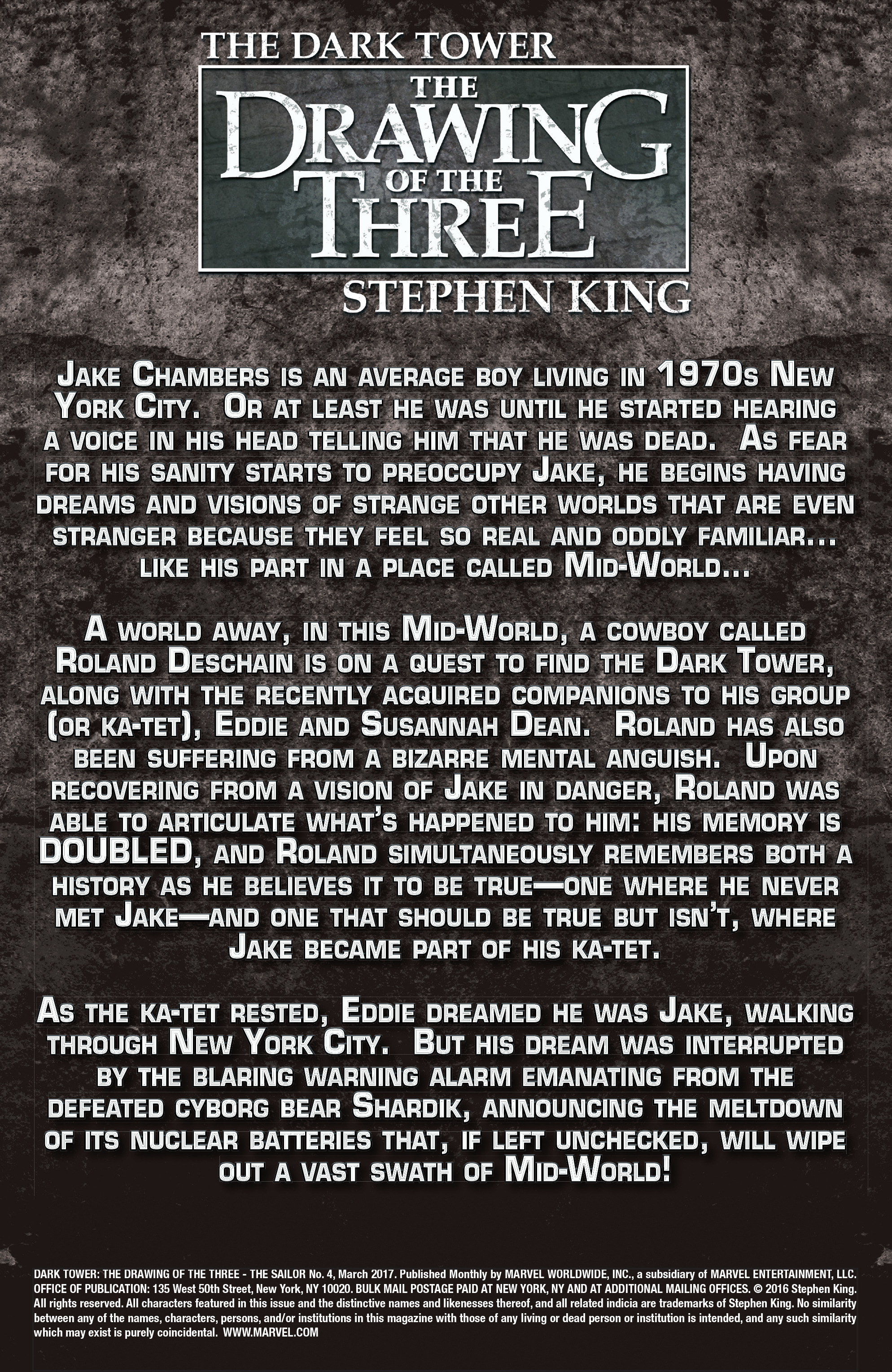 The Dark Tower - The Drawing of the Three - The Sailor: Chapter 4 - Page 2