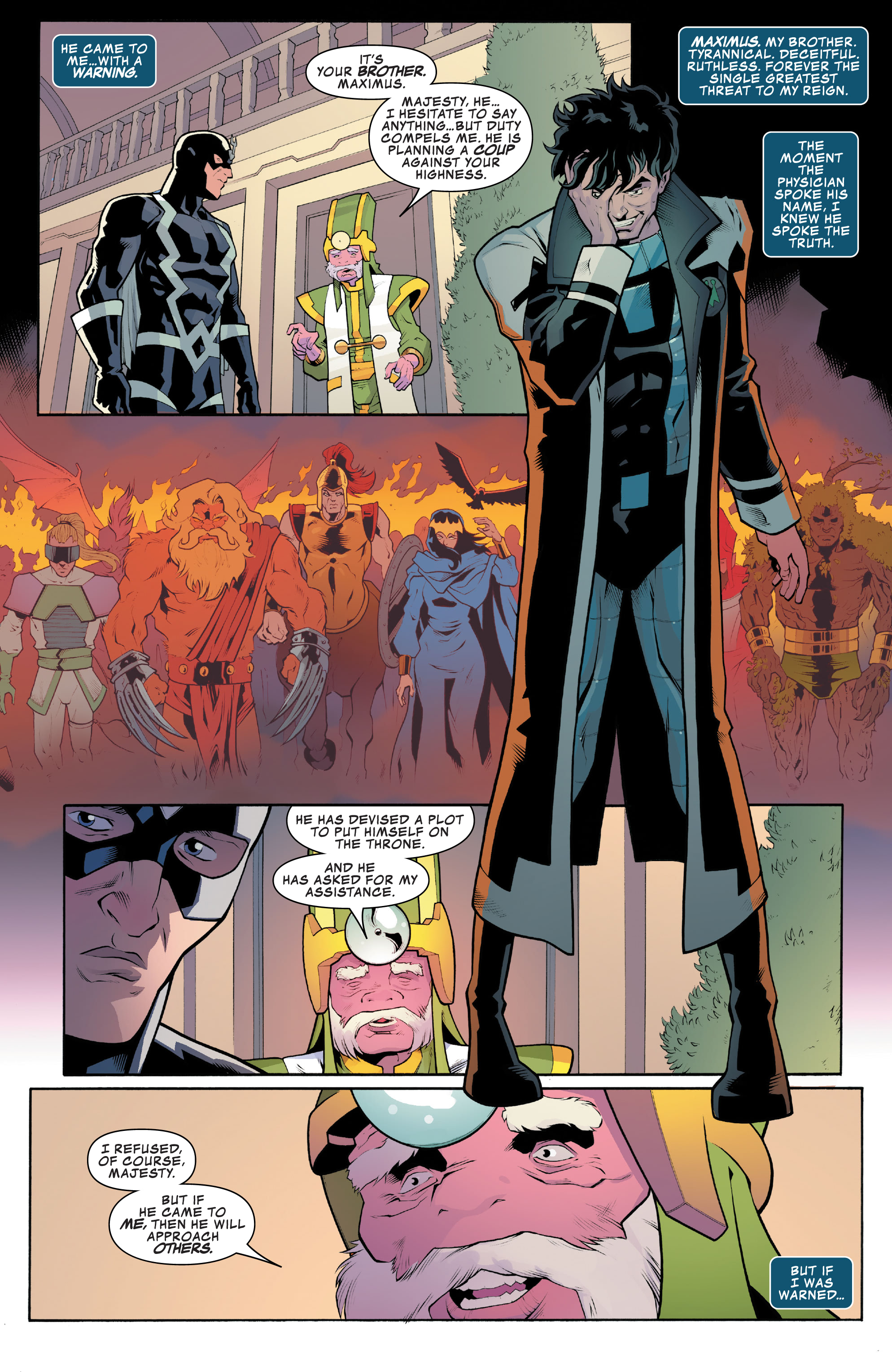 The Darkhold: Black Bolt (2021): Chapter 1 - Page 5