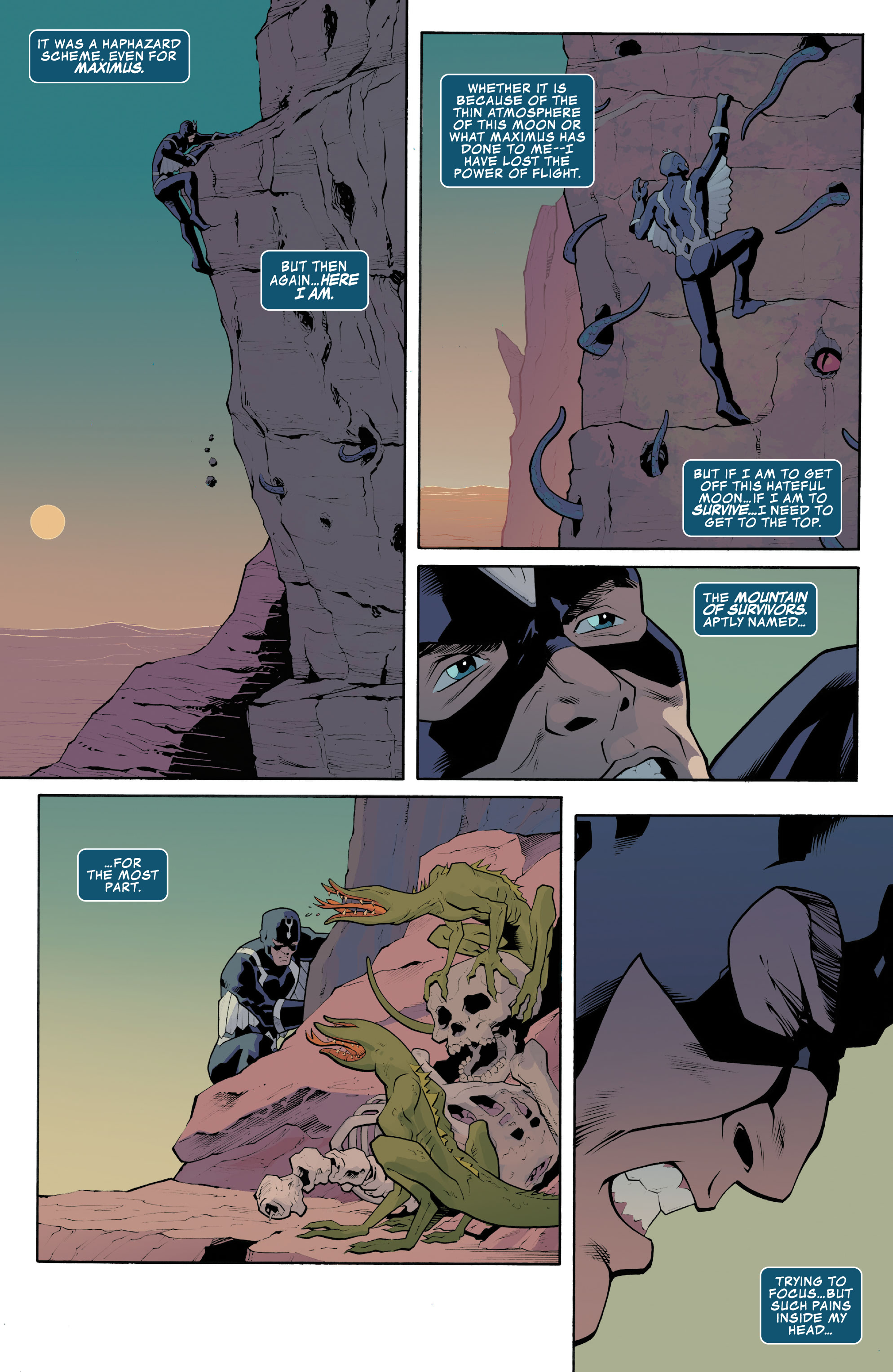 The Darkhold: Black Bolt (2021): Chapter 1 - Page 9