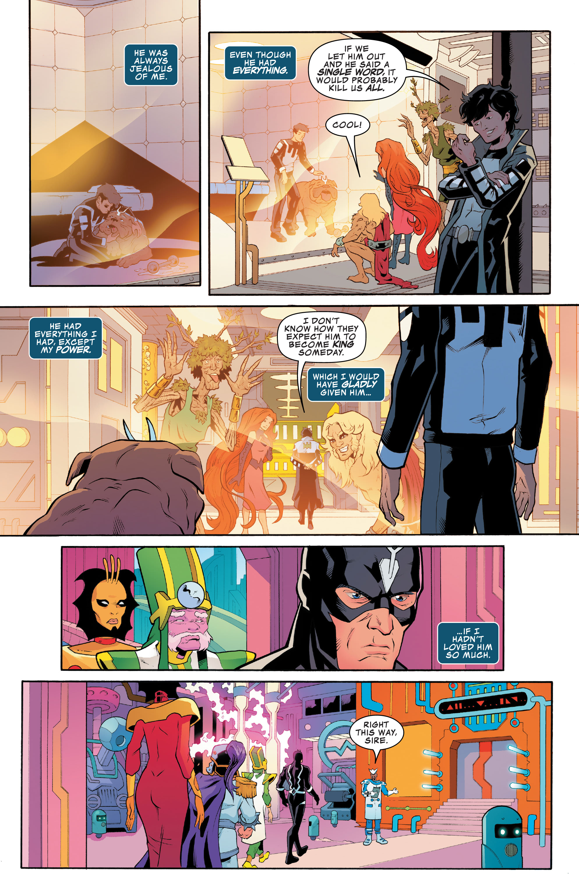 The Darkhold: Black Bolt (2021): Chapter 1 - Page 11