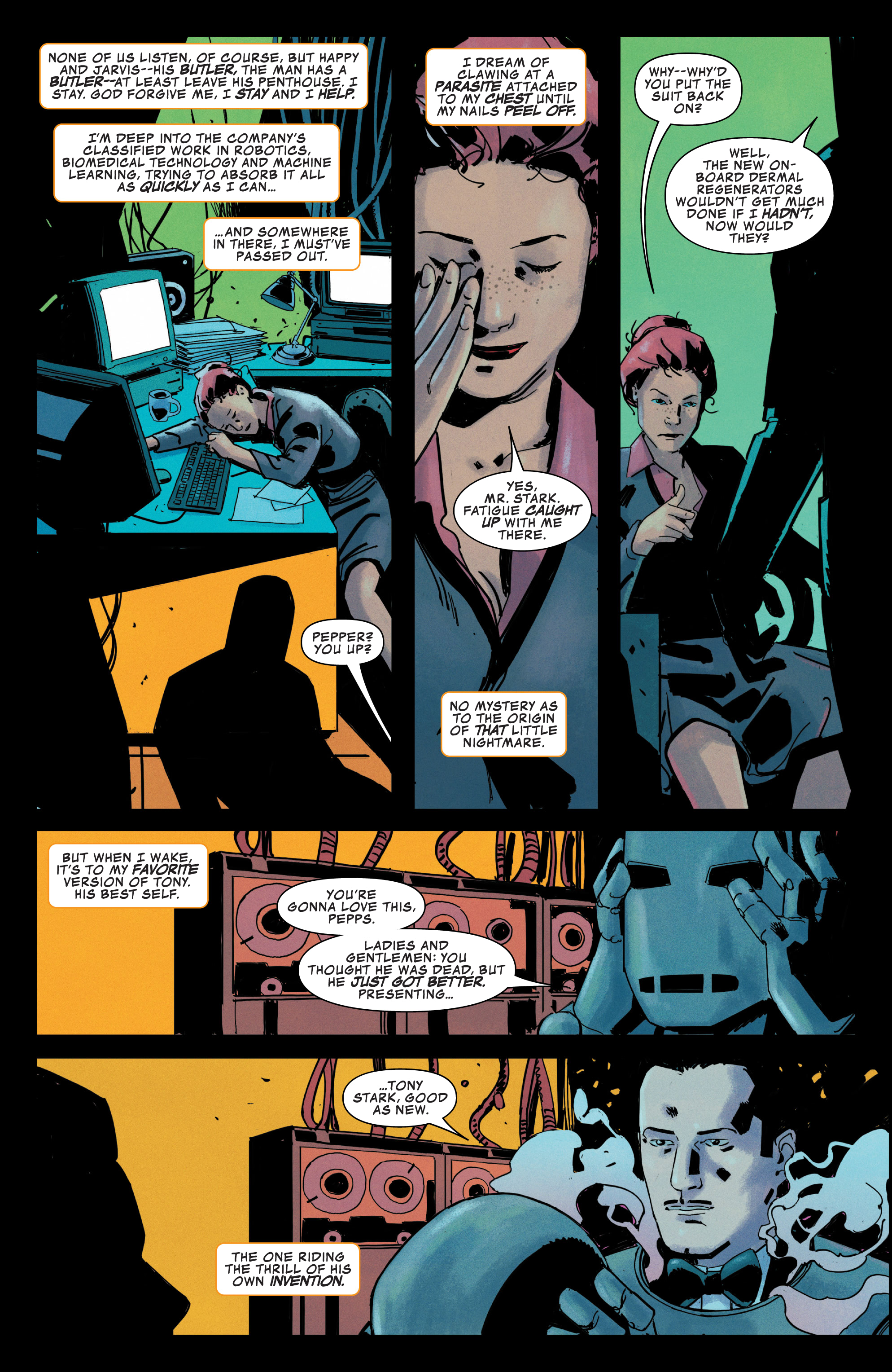 The Darkhold: Iron Man (2021): Chapter 1 - Page 7