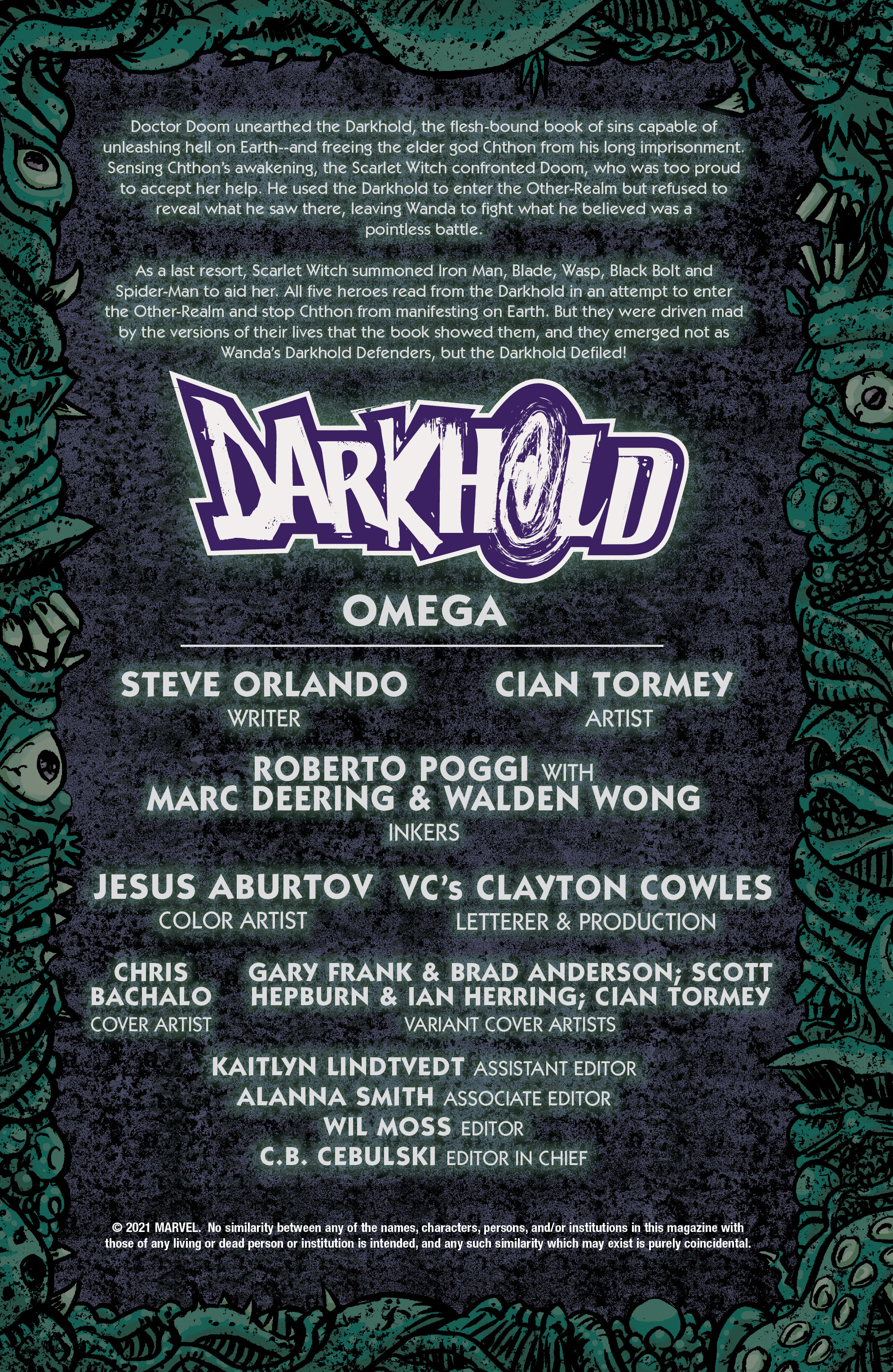 The Darkhold Omega (2022): Chapter 1 - Page 2
