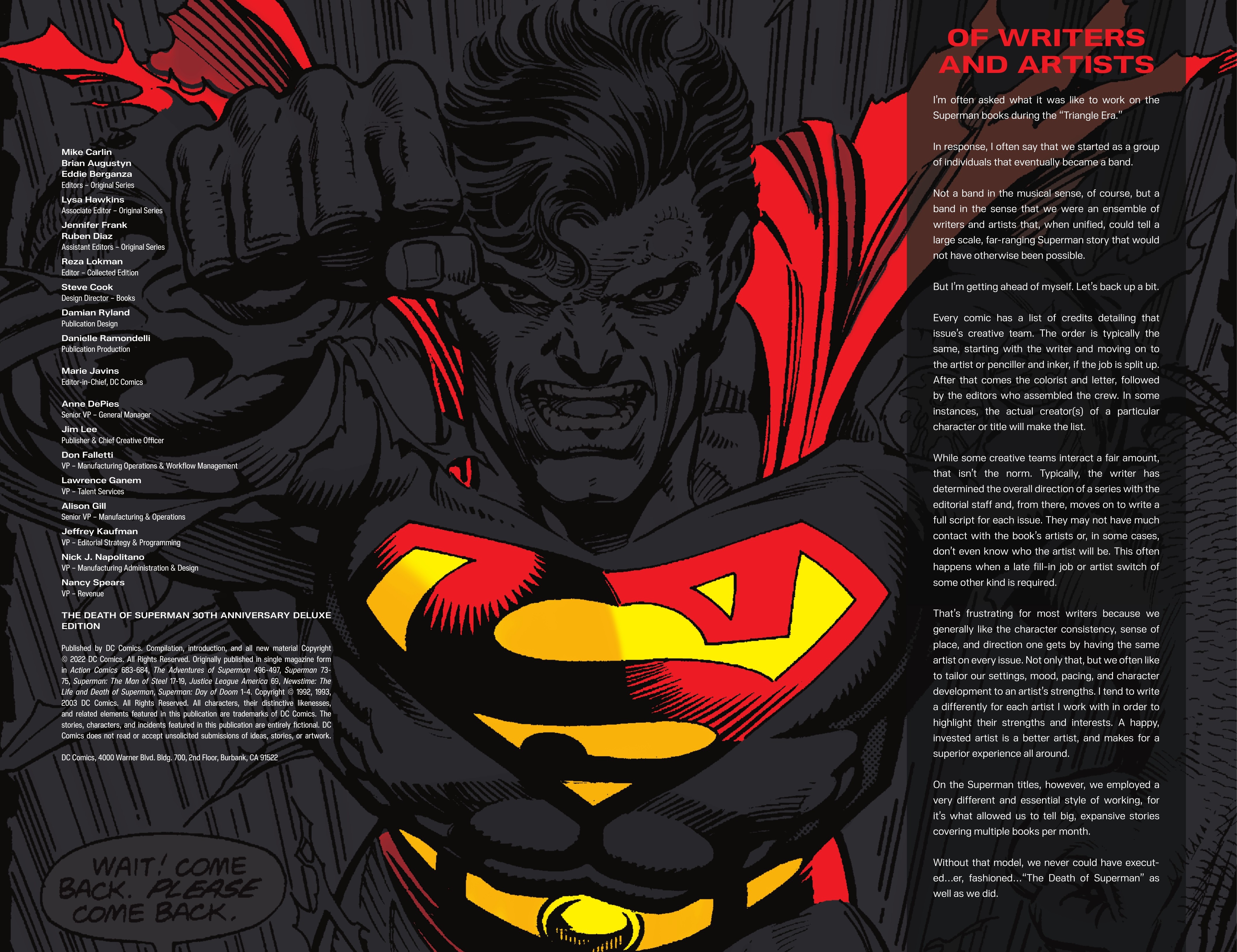 The Death of Superman 30th Anniversary Special (2022): Chapter deluxe-edition - Page 5