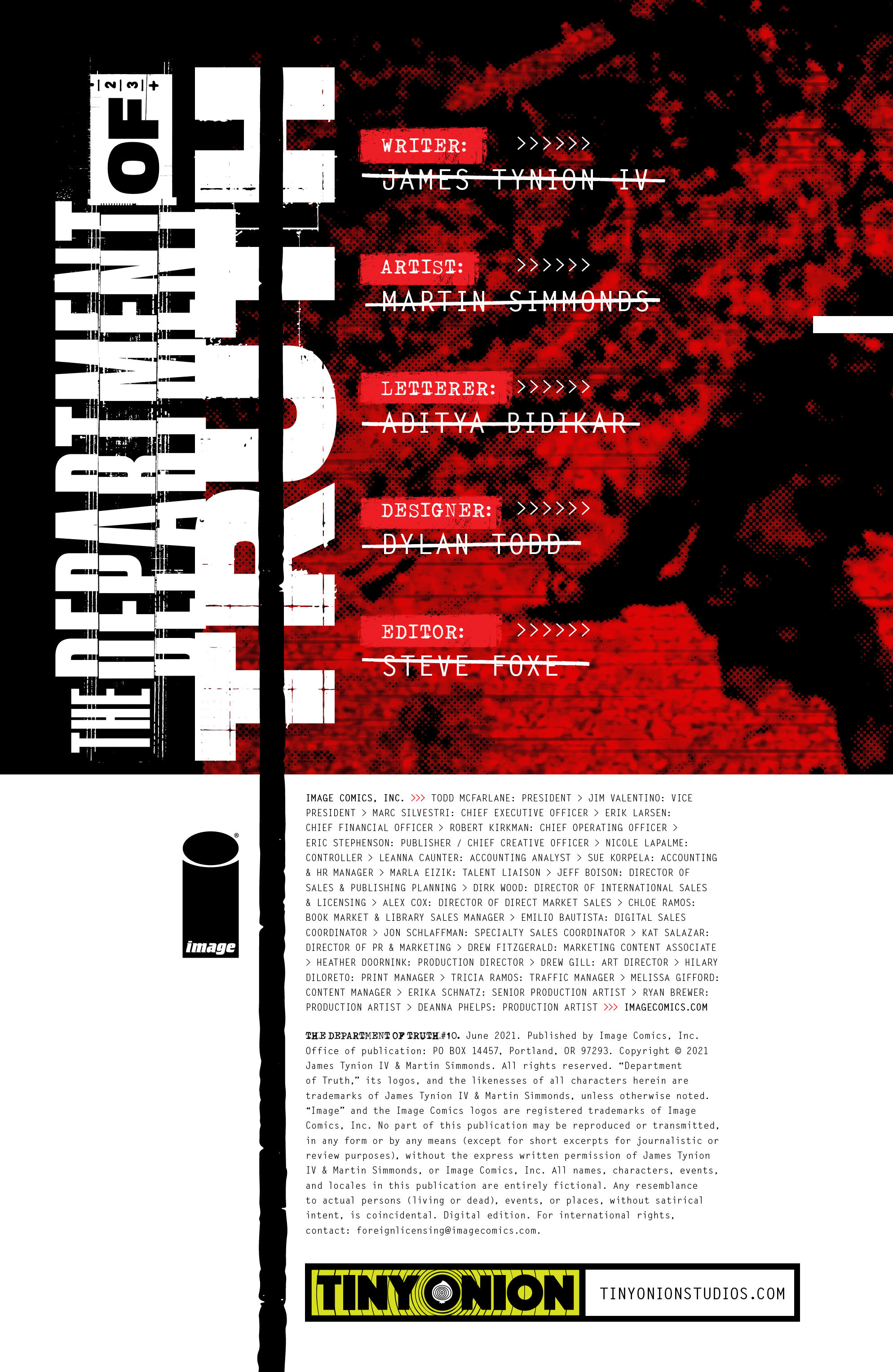 The Department of Truth (2020-): Chapter 10 - Page 2