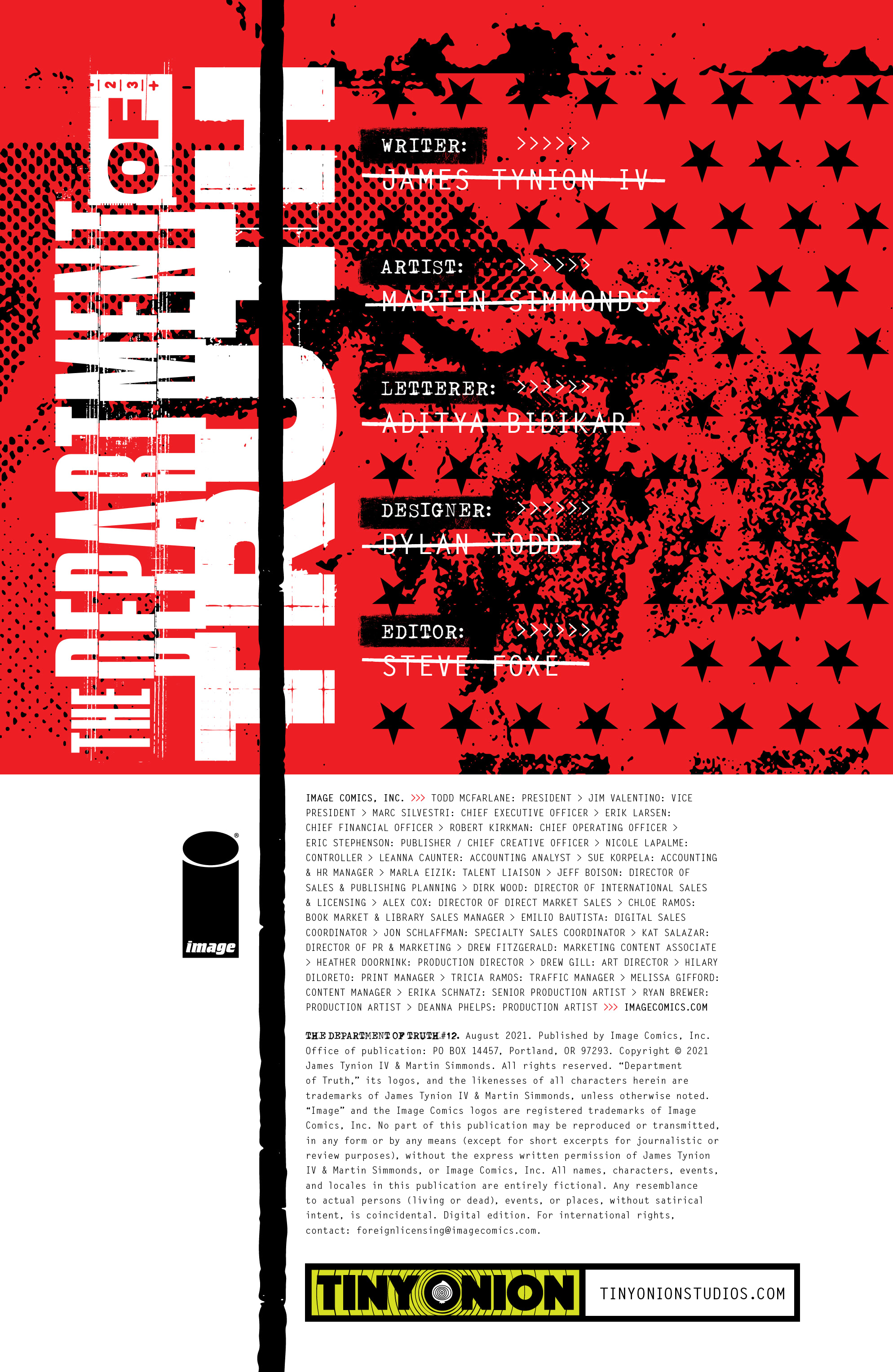 The Department of Truth (2020-): Chapter 12 - Page 2