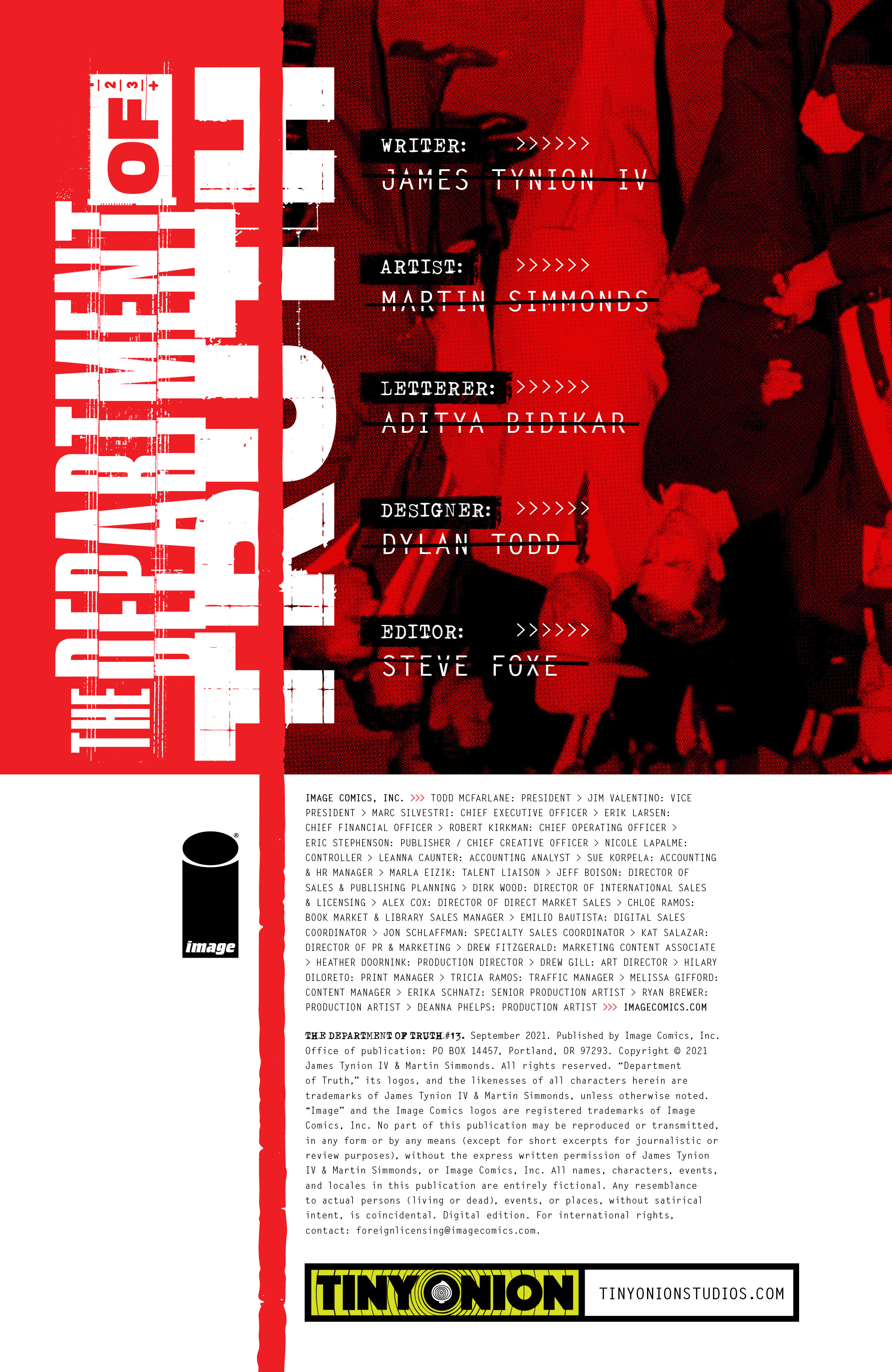 The Department of Truth (2020-): Chapter 13 - Page 2