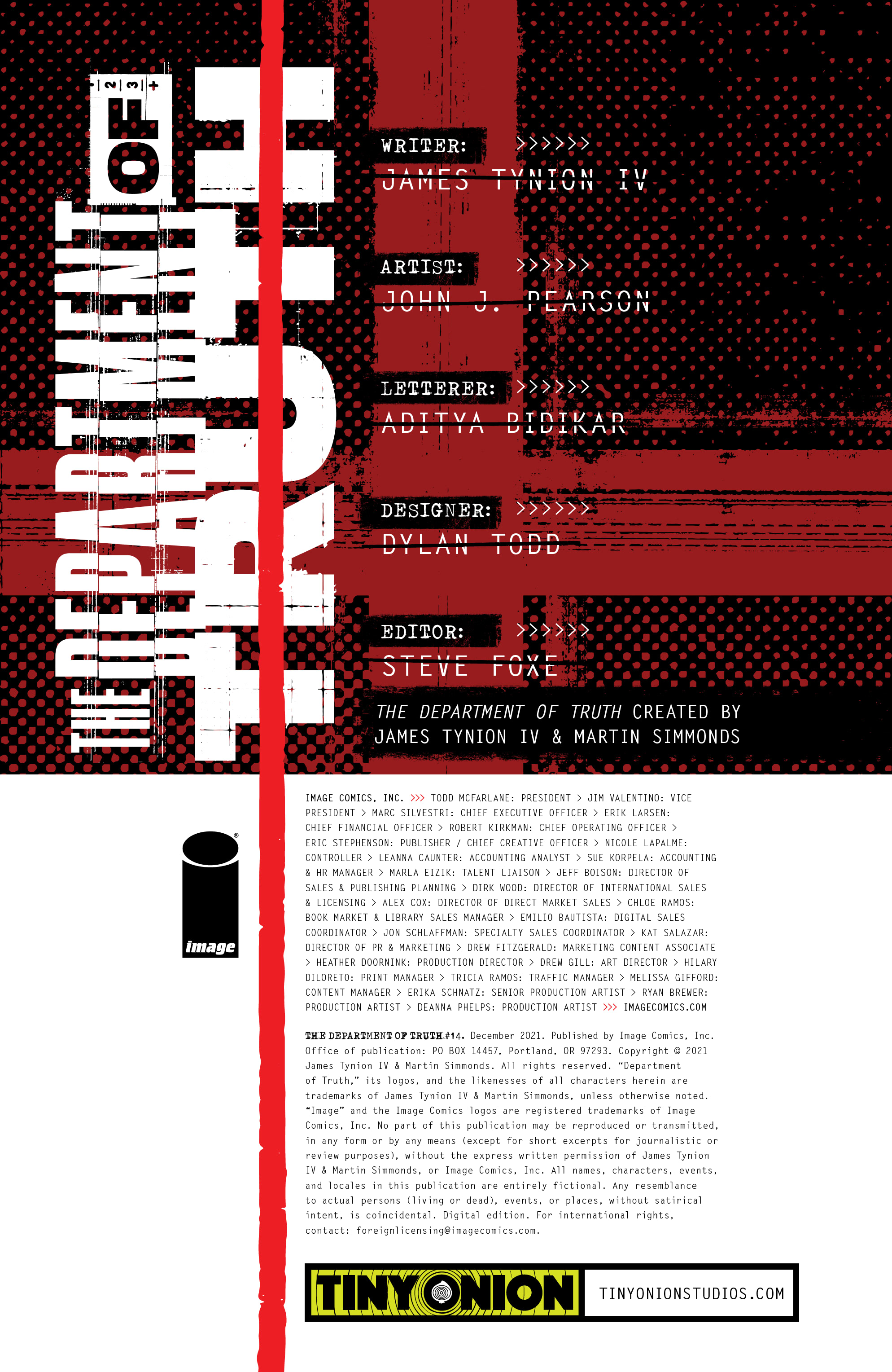 The Department of Truth (2020-): Chapter 14 - Page 2