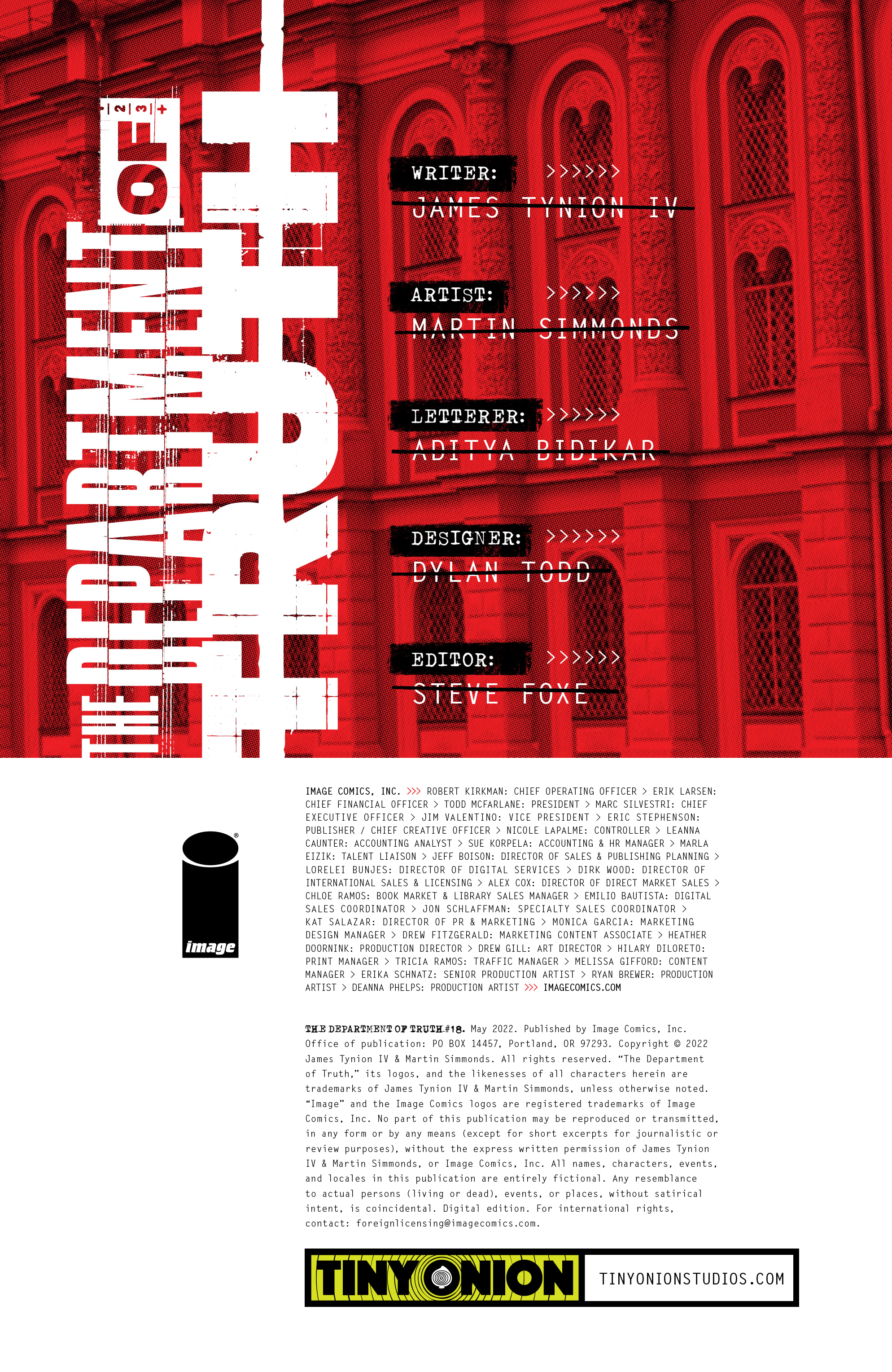 The Department of Truth (2020-): Chapter 18 - Page 2