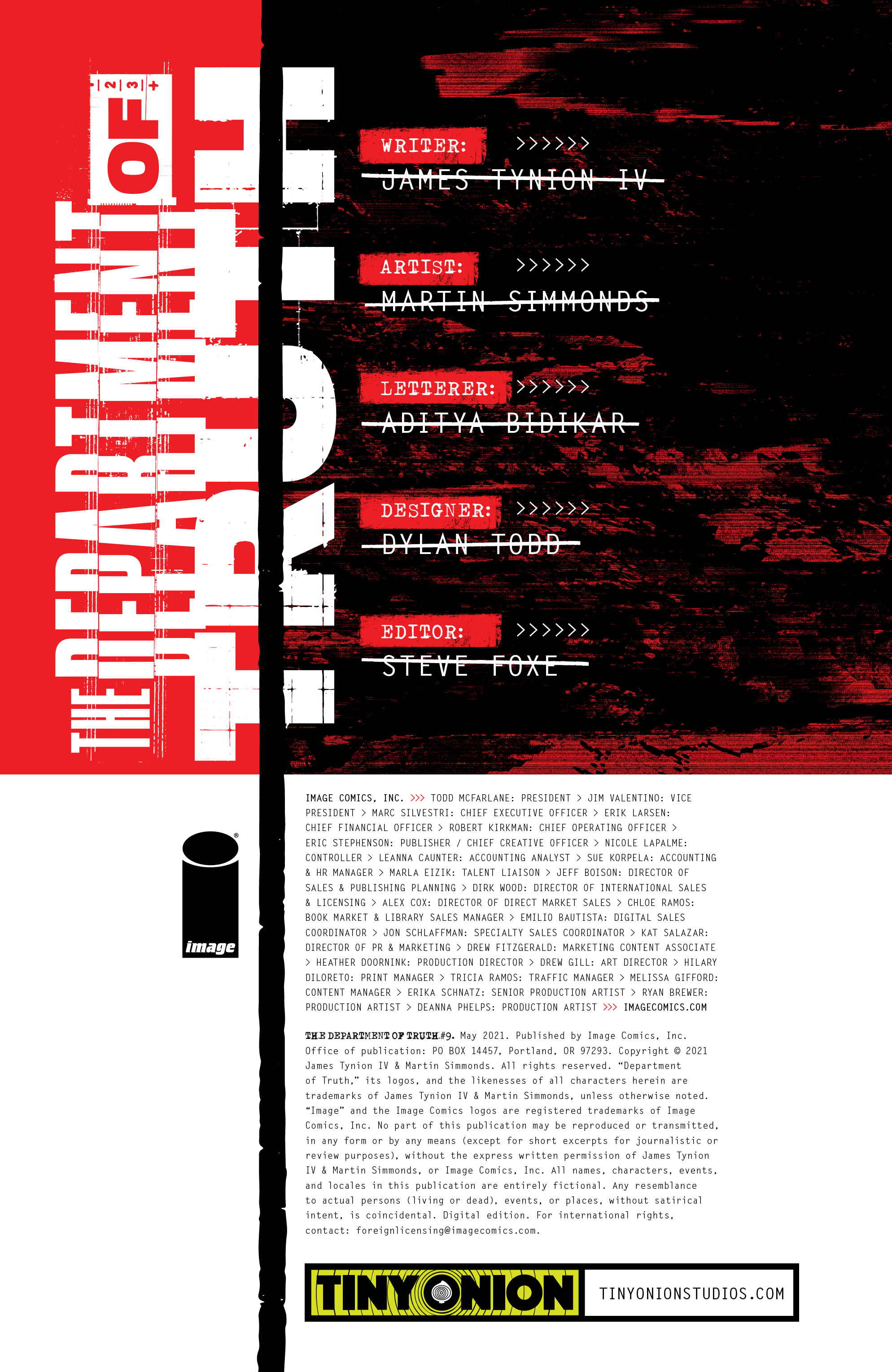 The Department of Truth (2020-): Chapter 9 - Page 2