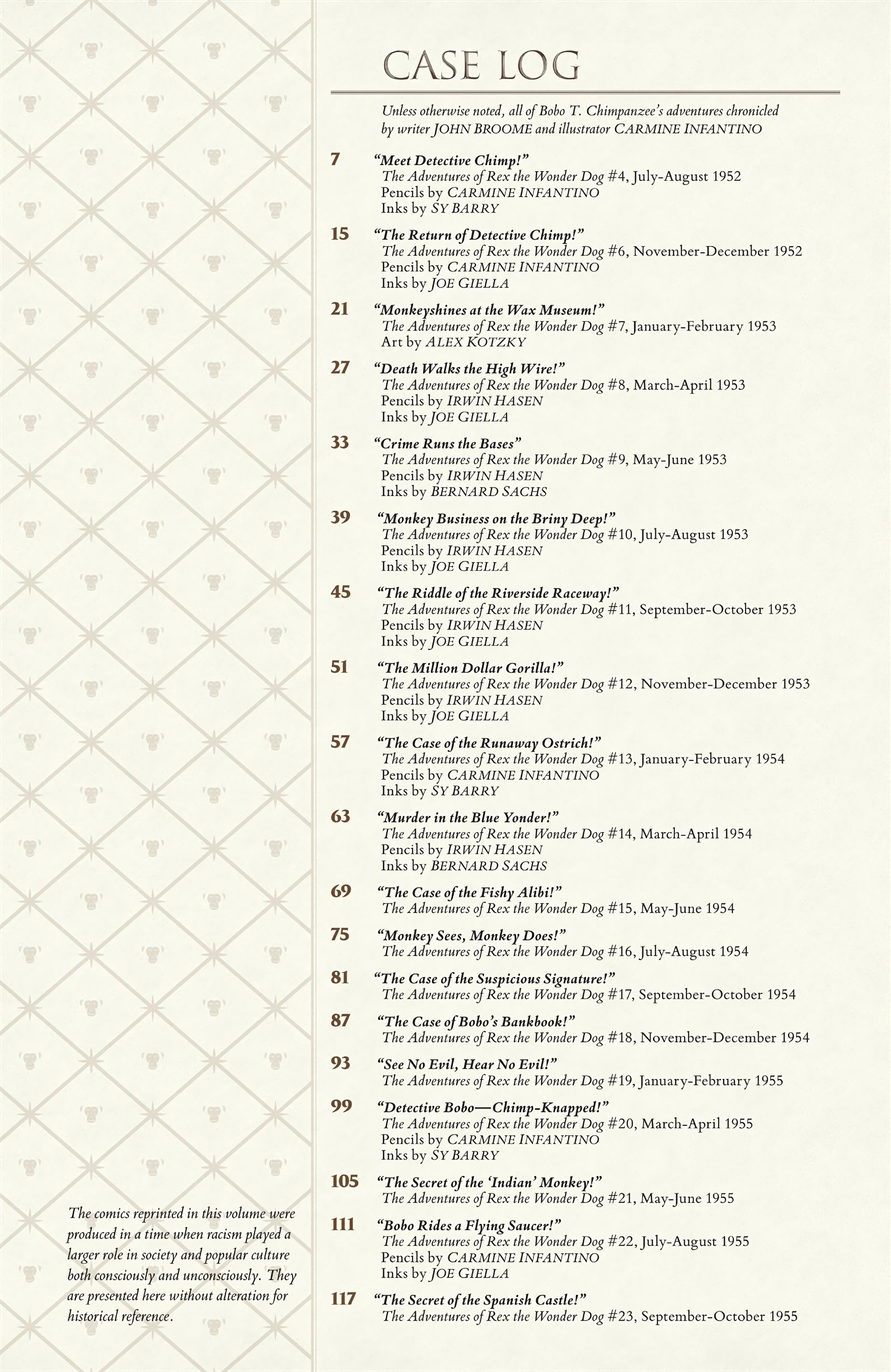 The Detective Chimp Casebook (2023): Chapter HC - Page 5