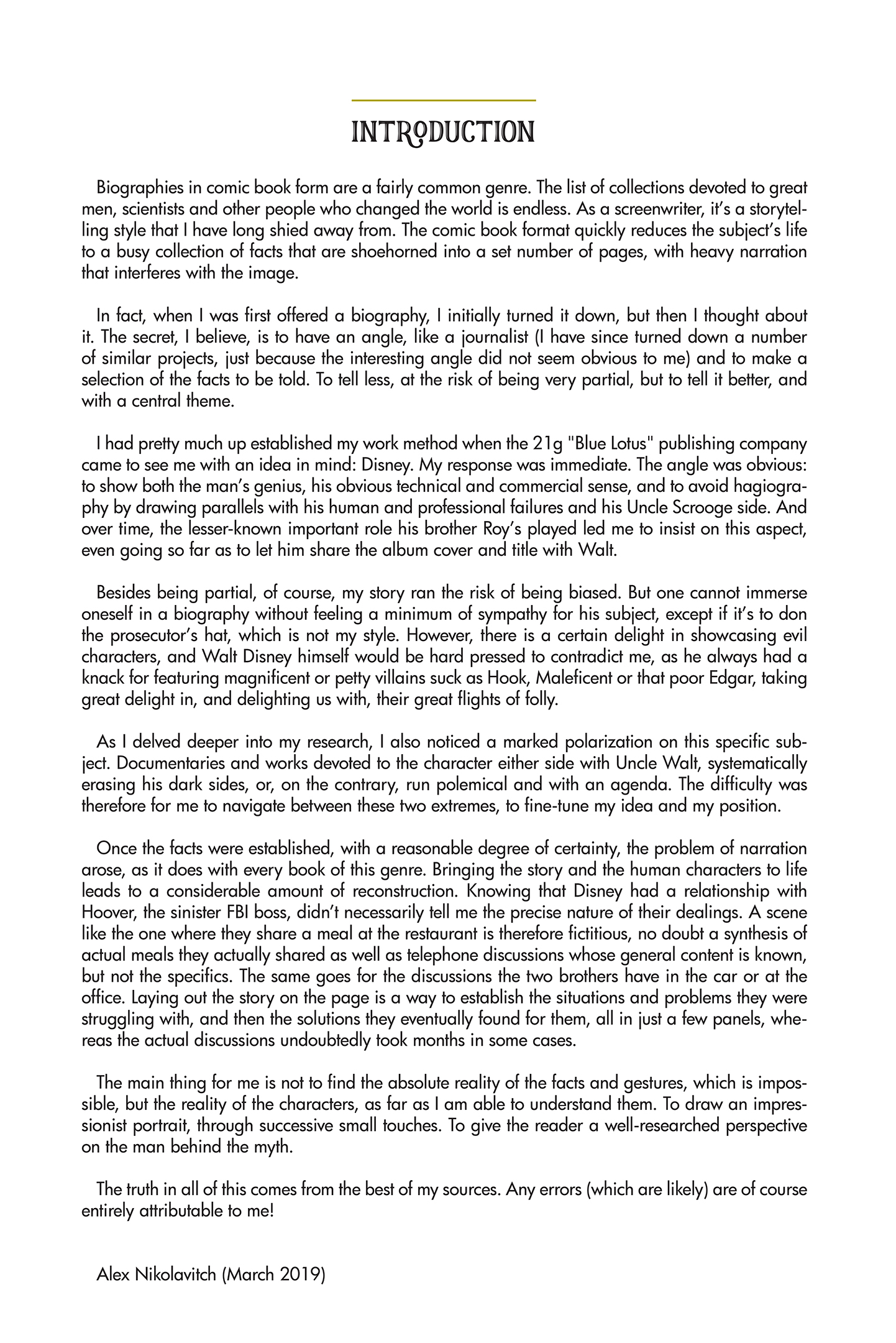 The Disney Bros: The Fabulous Story of Walt and Roy (2020): Chapter 1 - Page 6