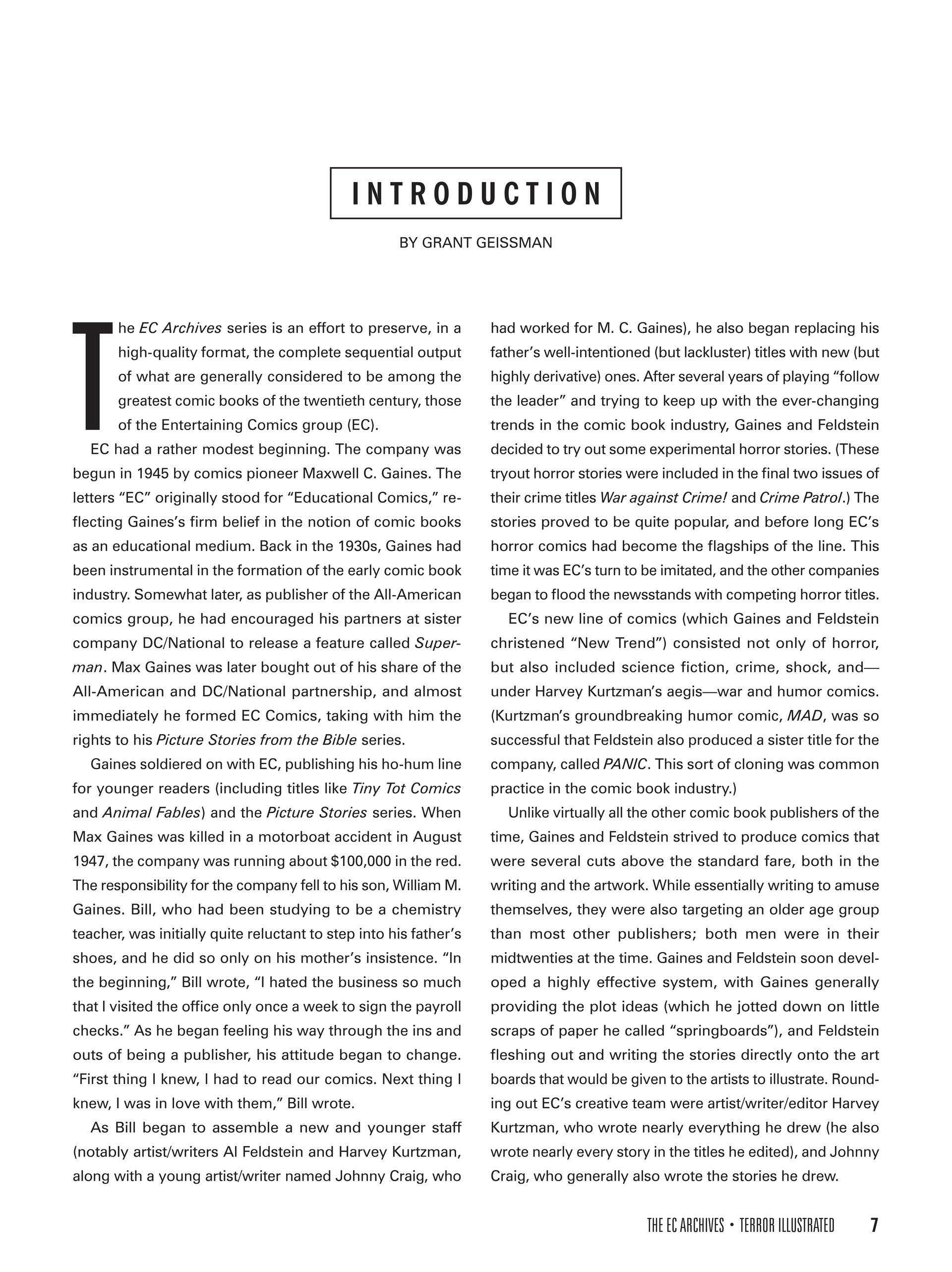 The EC Archives: Terror Illustrated (2022): Chapter 1 - Page 10