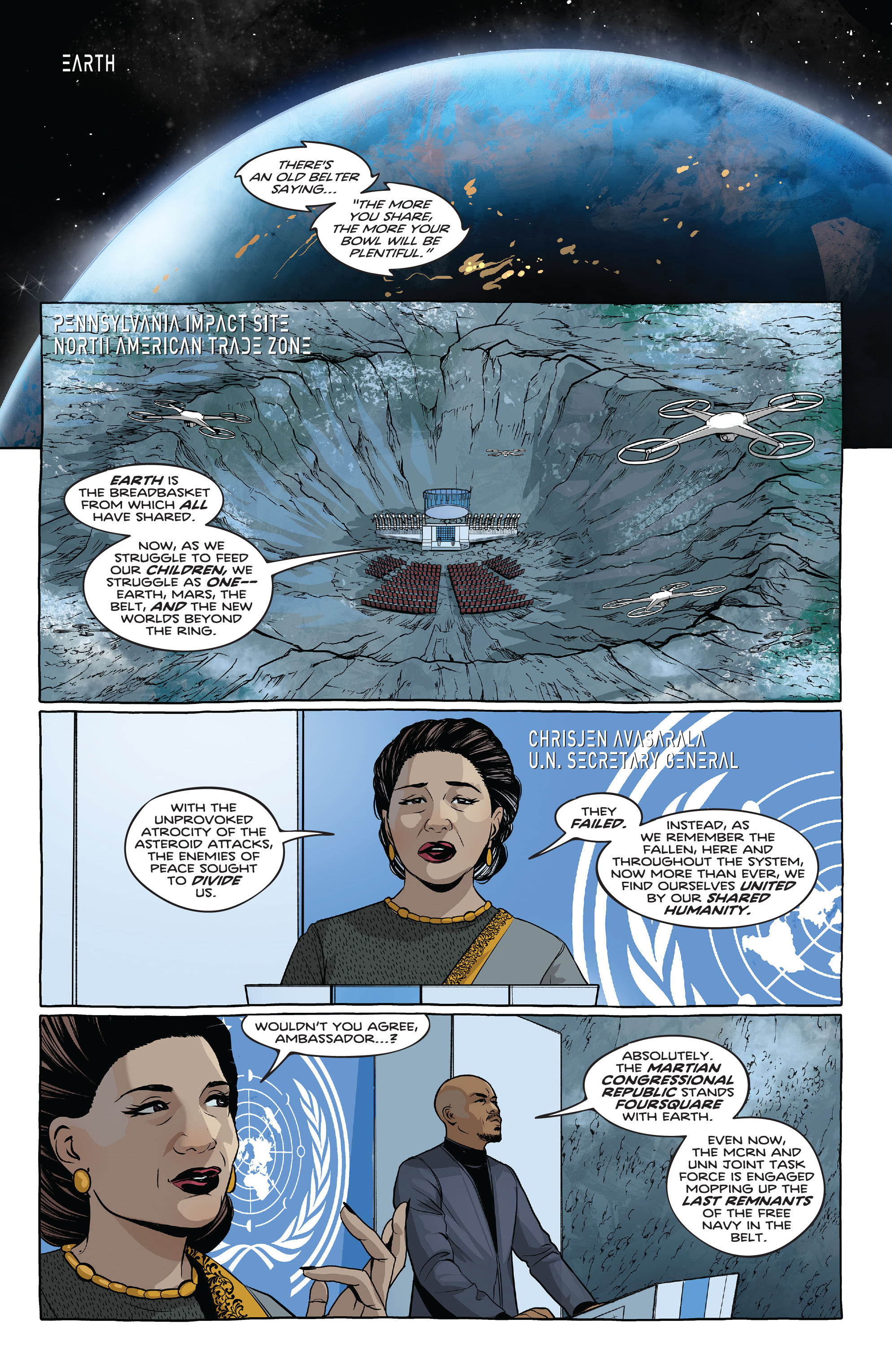 The Expanse: Dragon Tooth (2023-): Chapter 1 - Page 7
