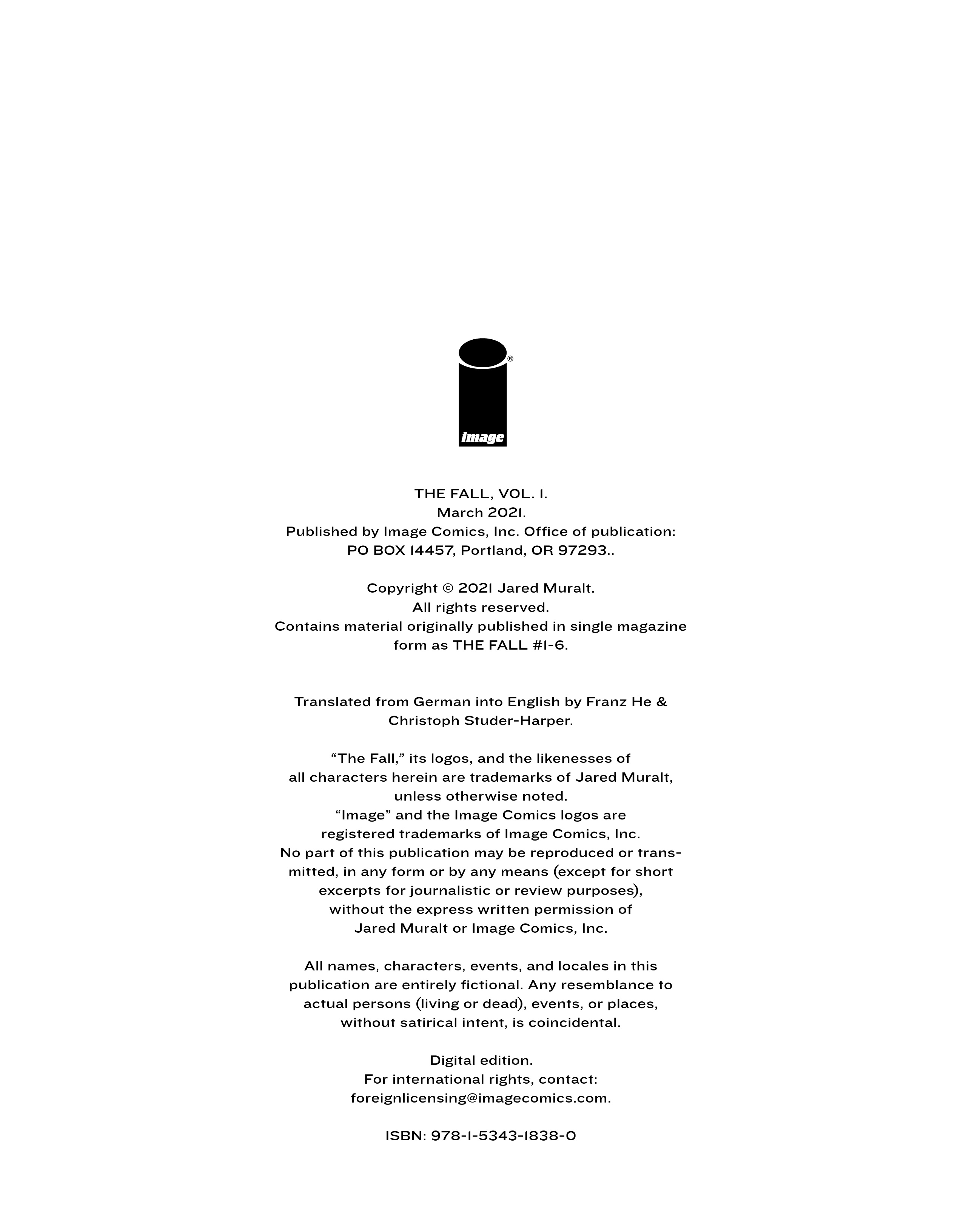 The Fall (2021): Chapter 1 - Page 3