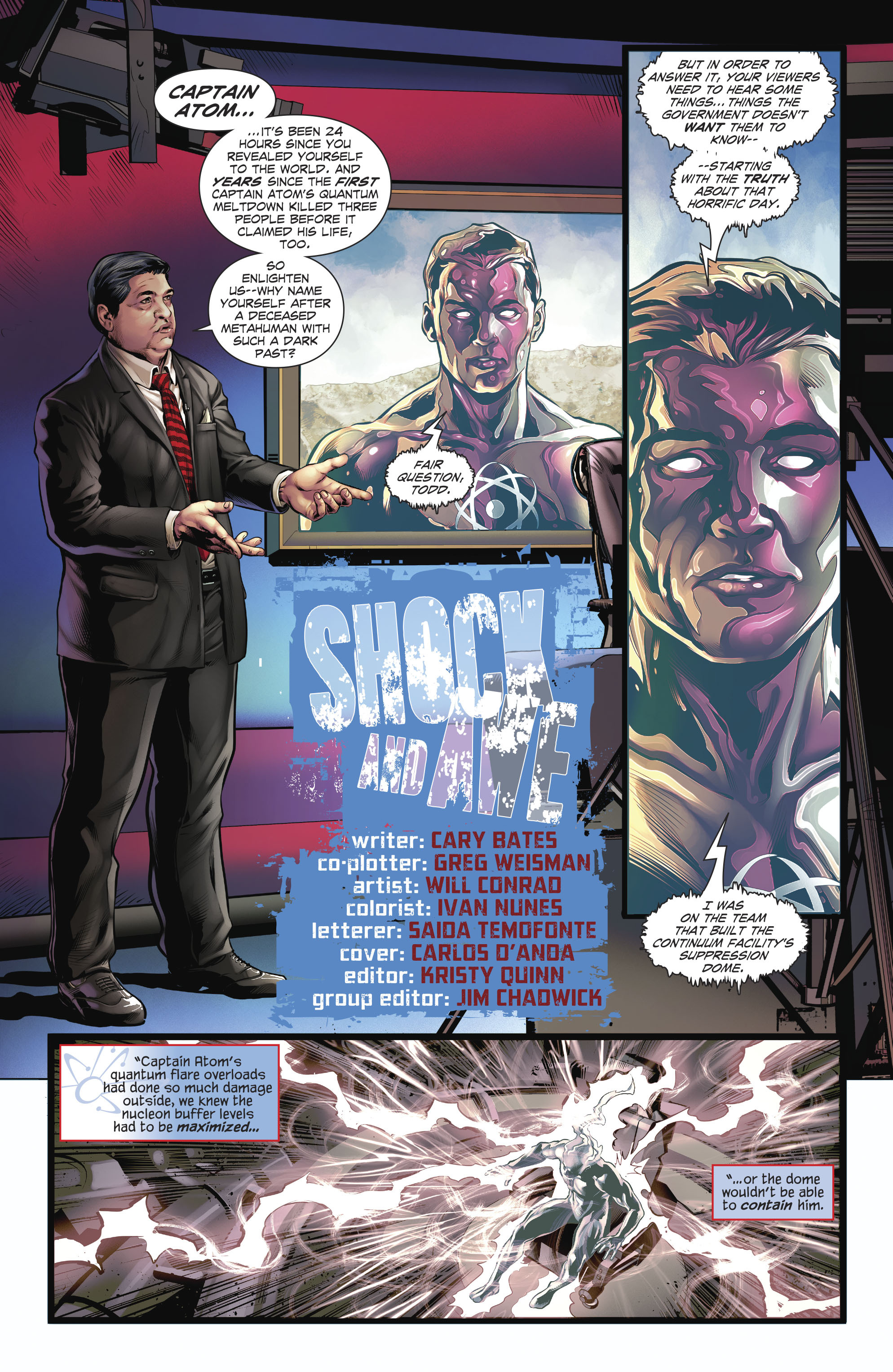 The Fall and Rise of Captain Atom (2017-): Chapter 4 - Page 3
